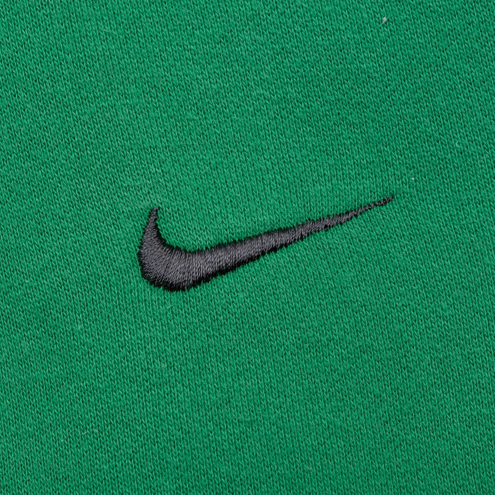 Vintage Nike Classic Swoosh Green Hoodie Sweatshirt 2000S Size 2Xl