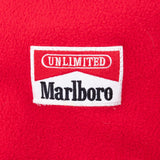 Vintage Marlboro Reversible Fleece Quarter Zip Jacket 1990S Size XL
