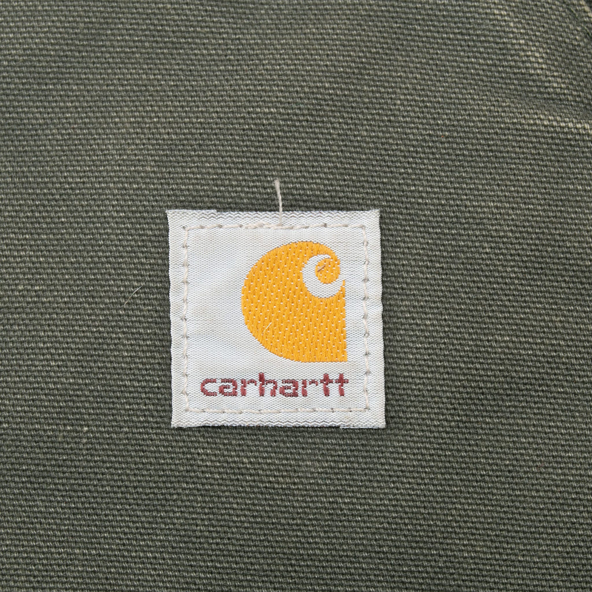 Vintage Carhartt Quilt Lined Green Vest Jacket 2004 V01Dgr Size 2Xl Tall Made In USA