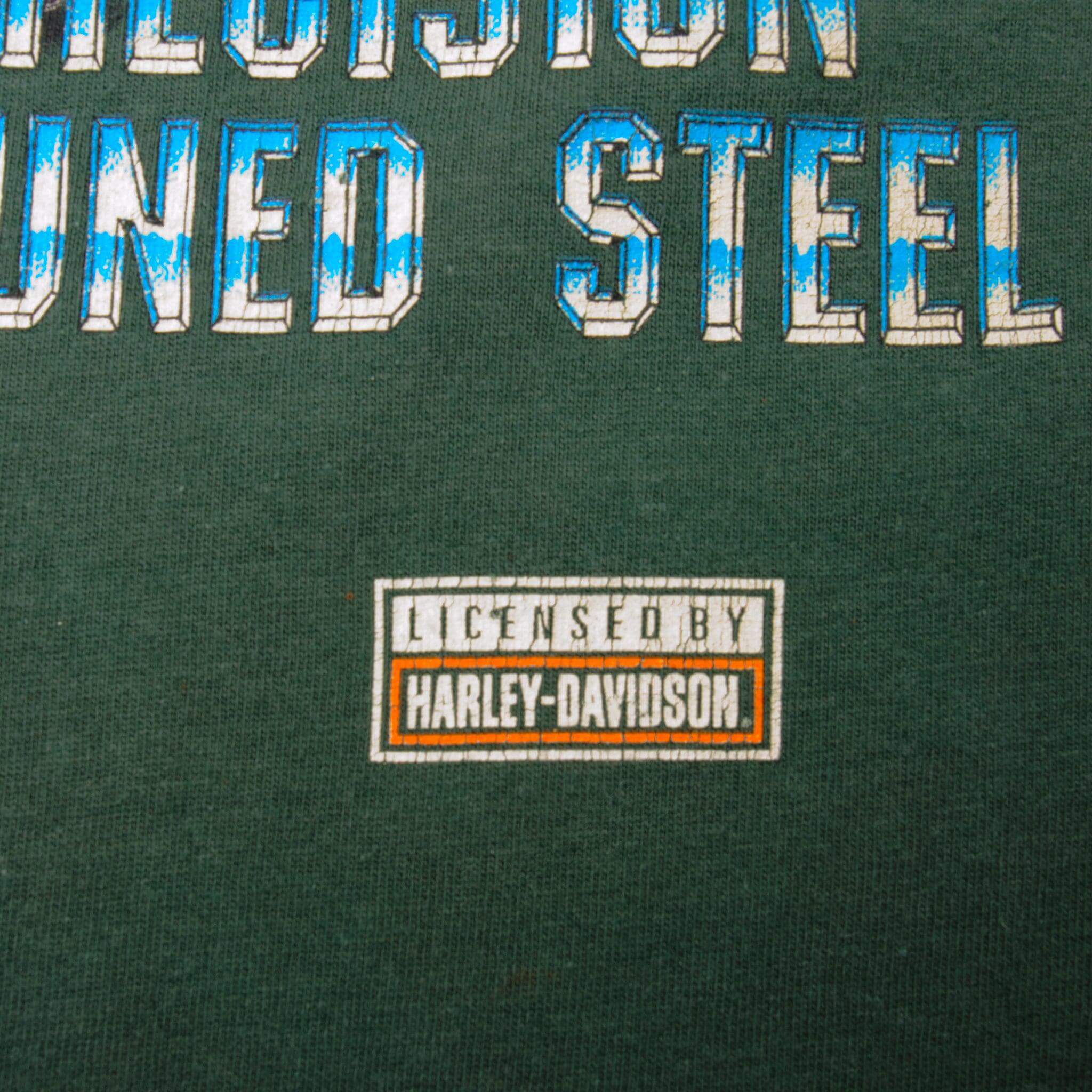 VINTAGE HARLEY DAVIDSON TEE SHIRT 1995 SIZE LARGE MADE IN USA