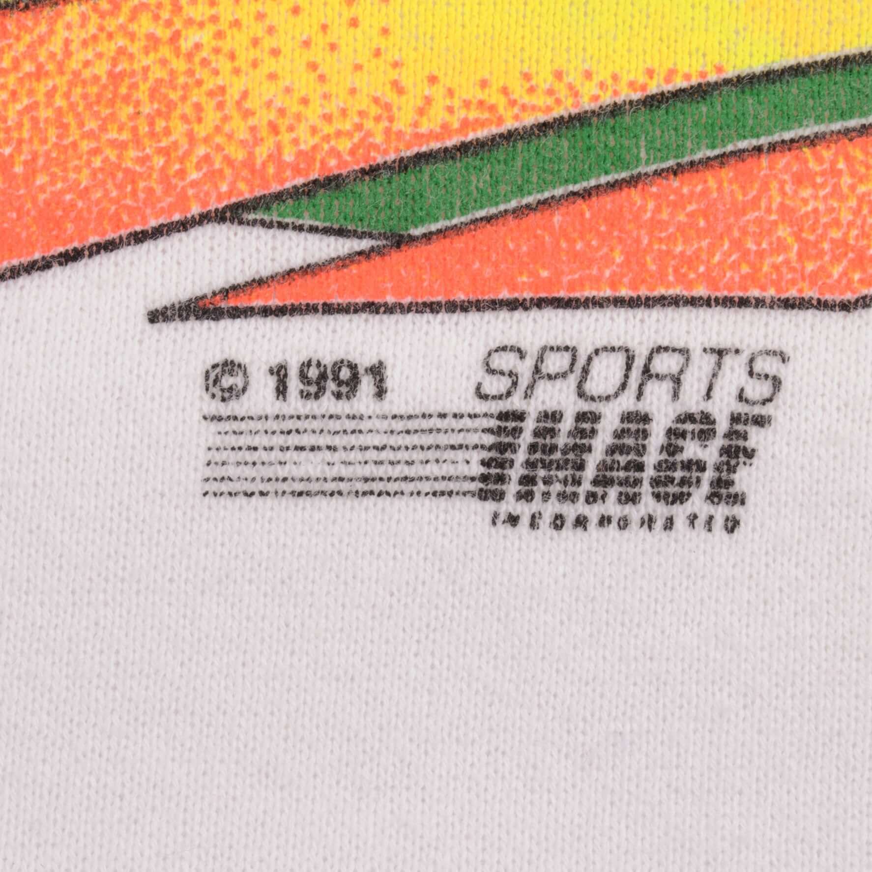 Vintage Nascar Davey Texaco Havoline Racing Allison 1991 Sweatshirt Size XL Made In Usa