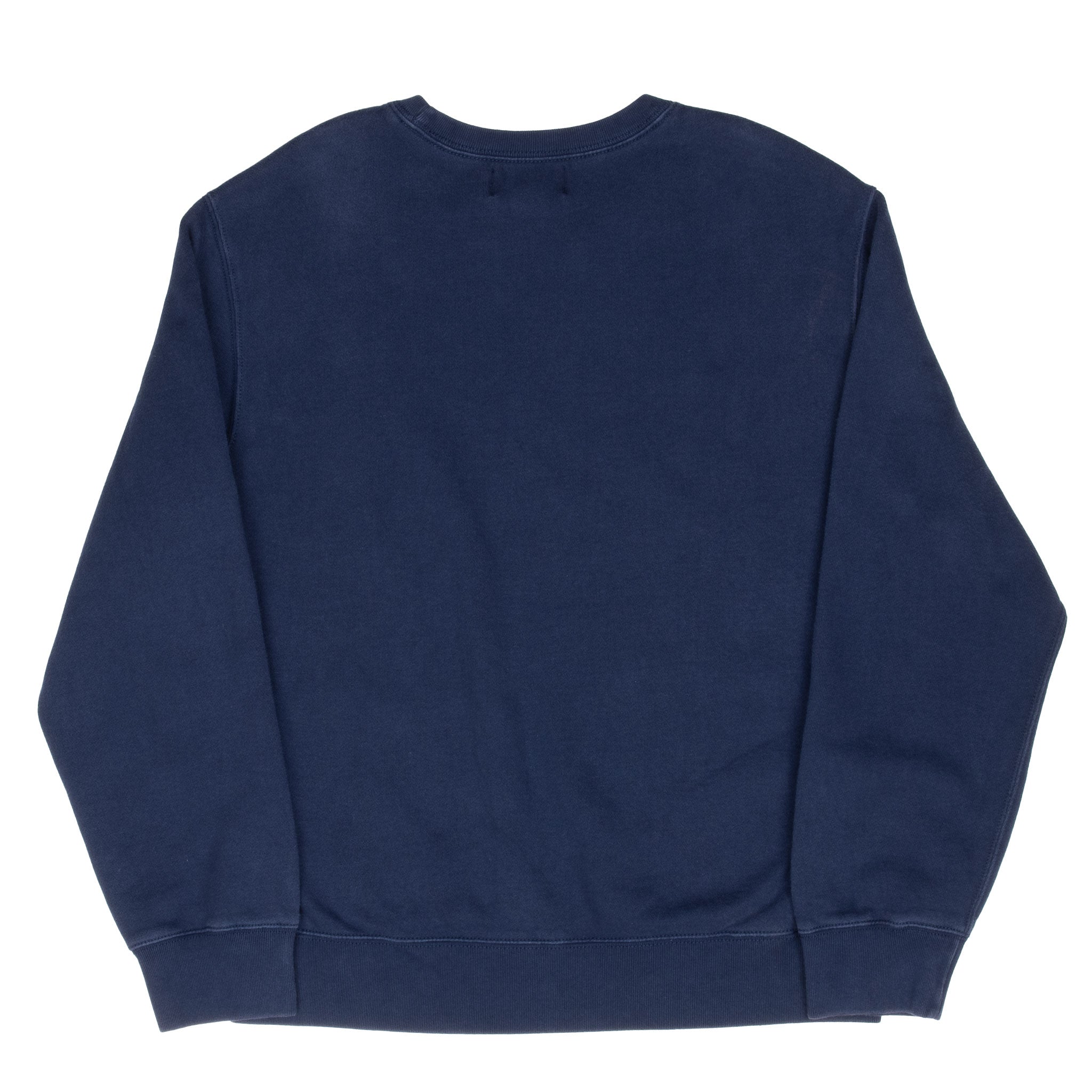 Vintage Ralph Lauren 1990S Classic Navy Blue Crewneck Sweatshirt Size Large