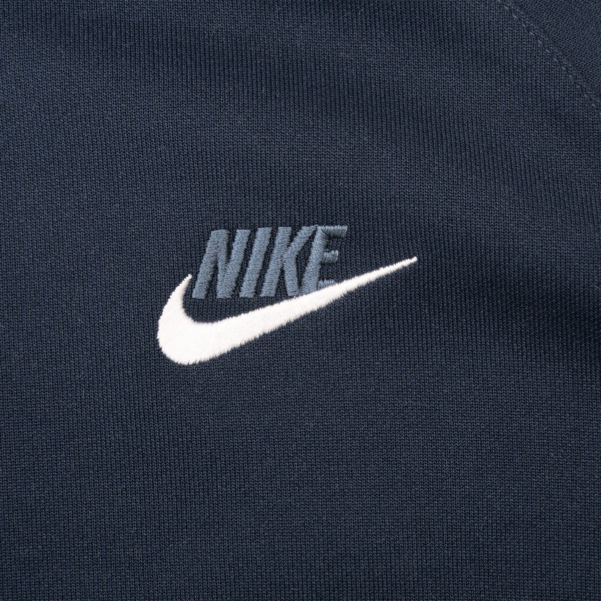 Vintage Nike Classic Swoosh Navy Blue Tracksuit Jacket 2000S Size Medium
