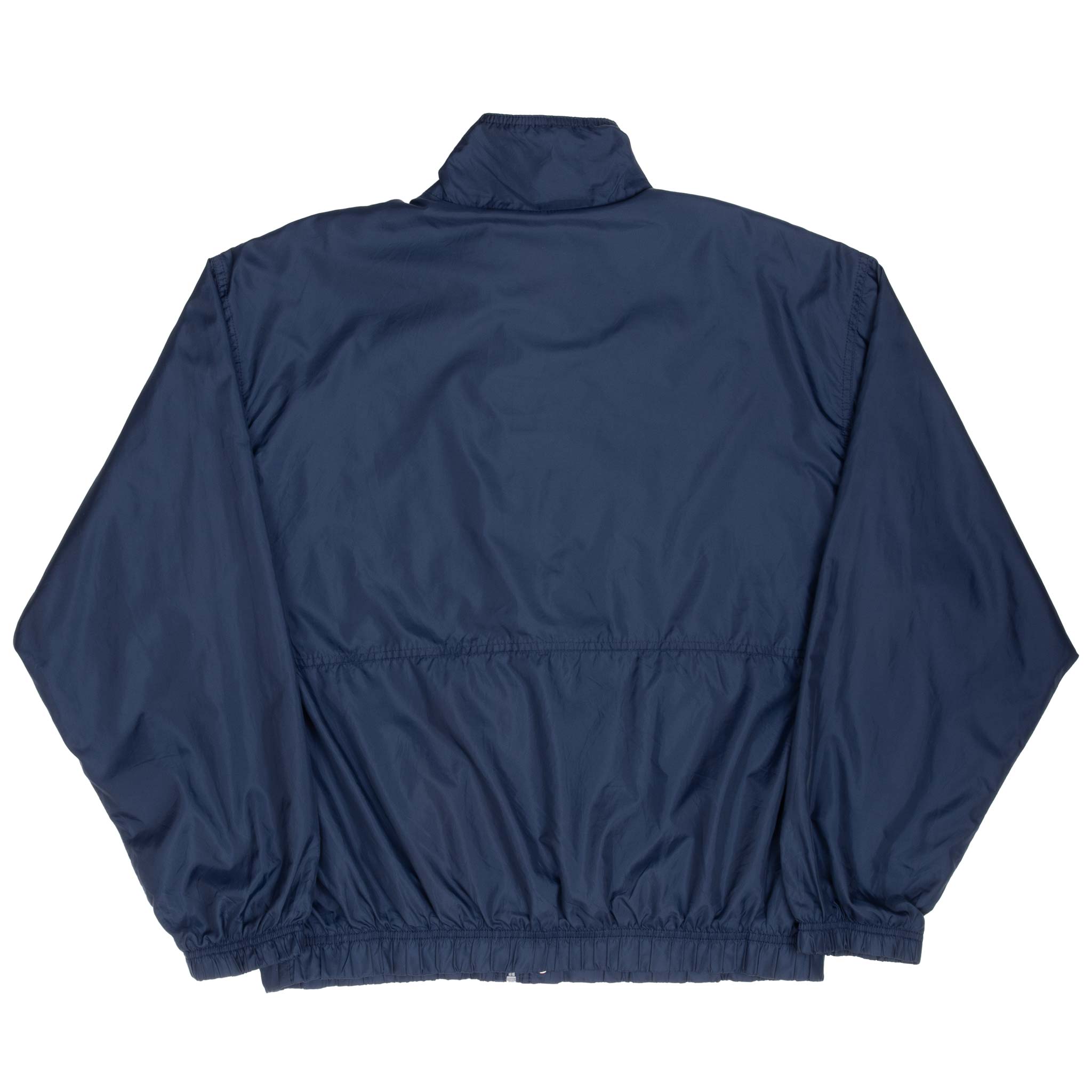 Vintage Nike Classic Swoosh Blue Windbreaker Jacket 1990S Size Medium