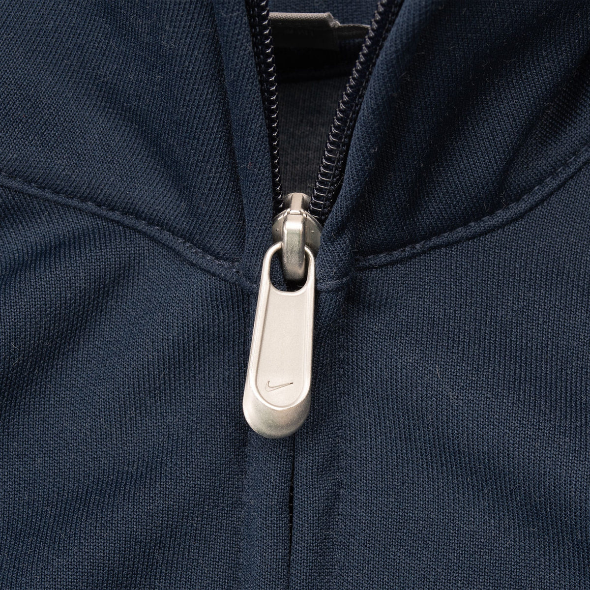 Vintage Nike Classic Swoosh Navy Blue Tracksuit Jacket 2000S Size Medium