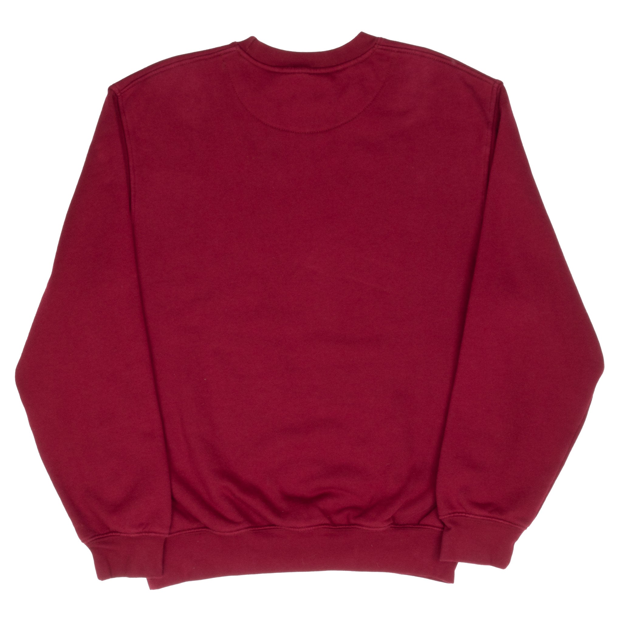 VINTAGE NIKE CLASSIC SWOOSH RED BURGUNDY SWEATSHIRT 2000S MEDIUM