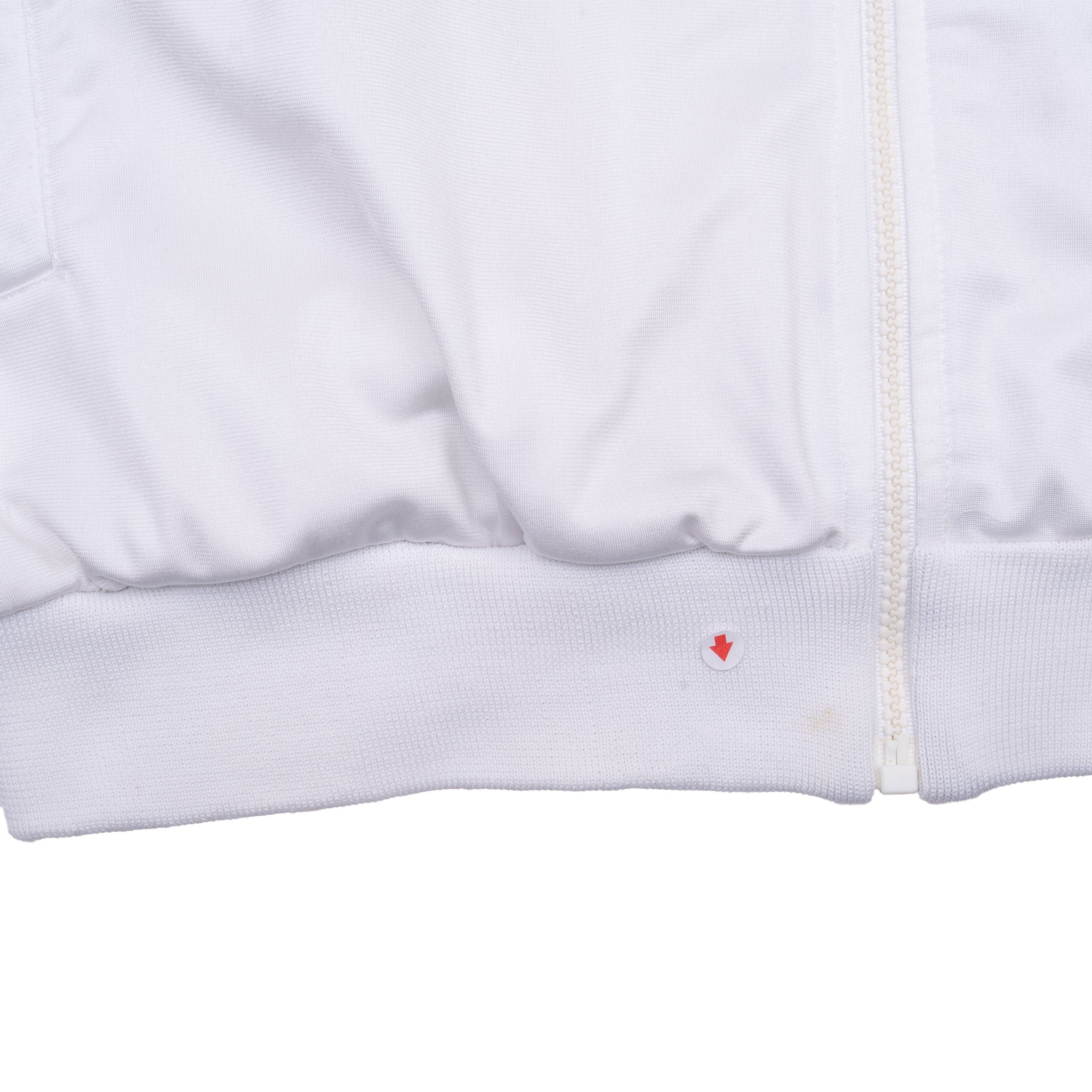 VINTAGE REEBOK WHITE BLUE RED TRACKSUIT JACKET 1980S SIZE XL