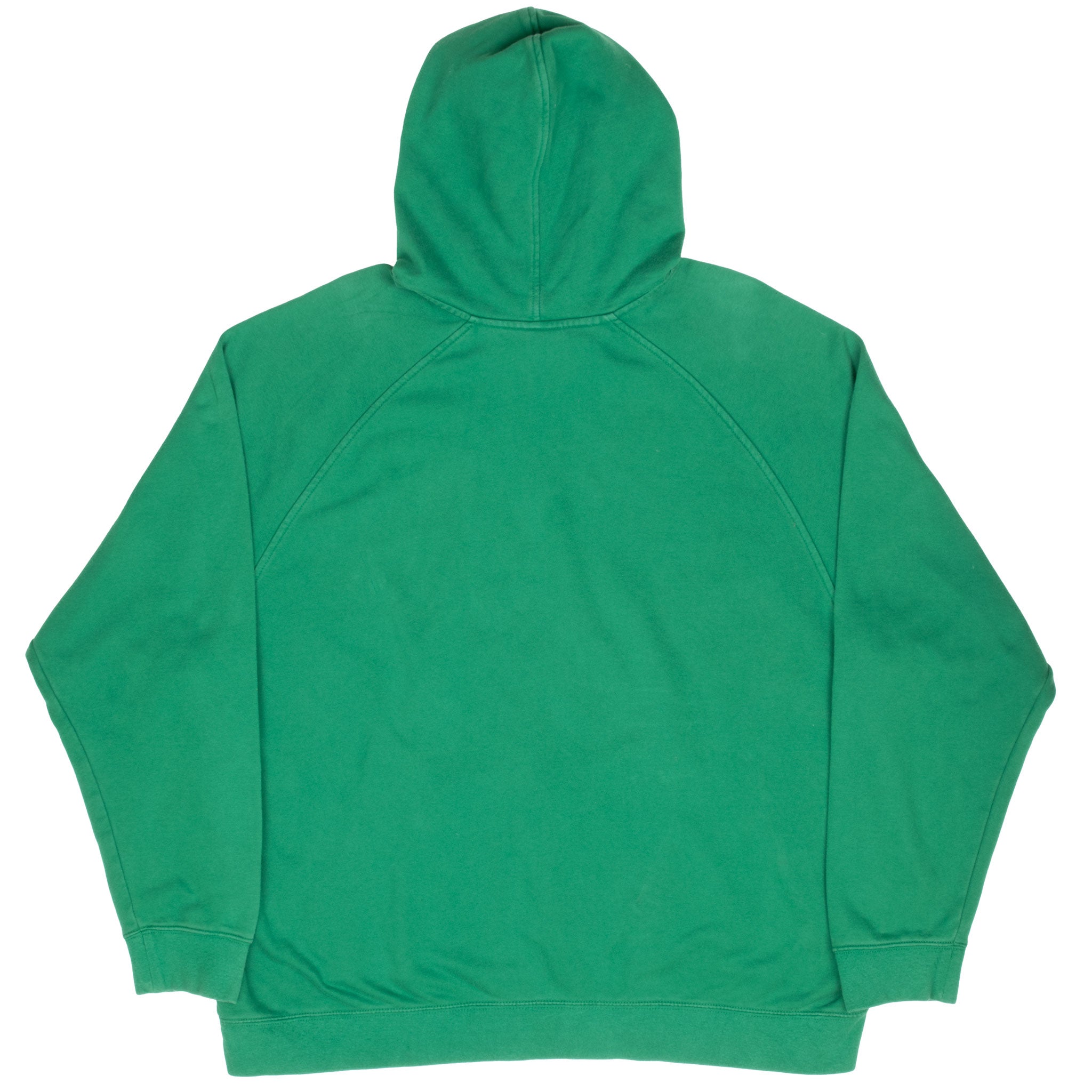 Vintage Nike Classic Swoosh Green Hoodie Sweatshirt 2000S Size 2Xl