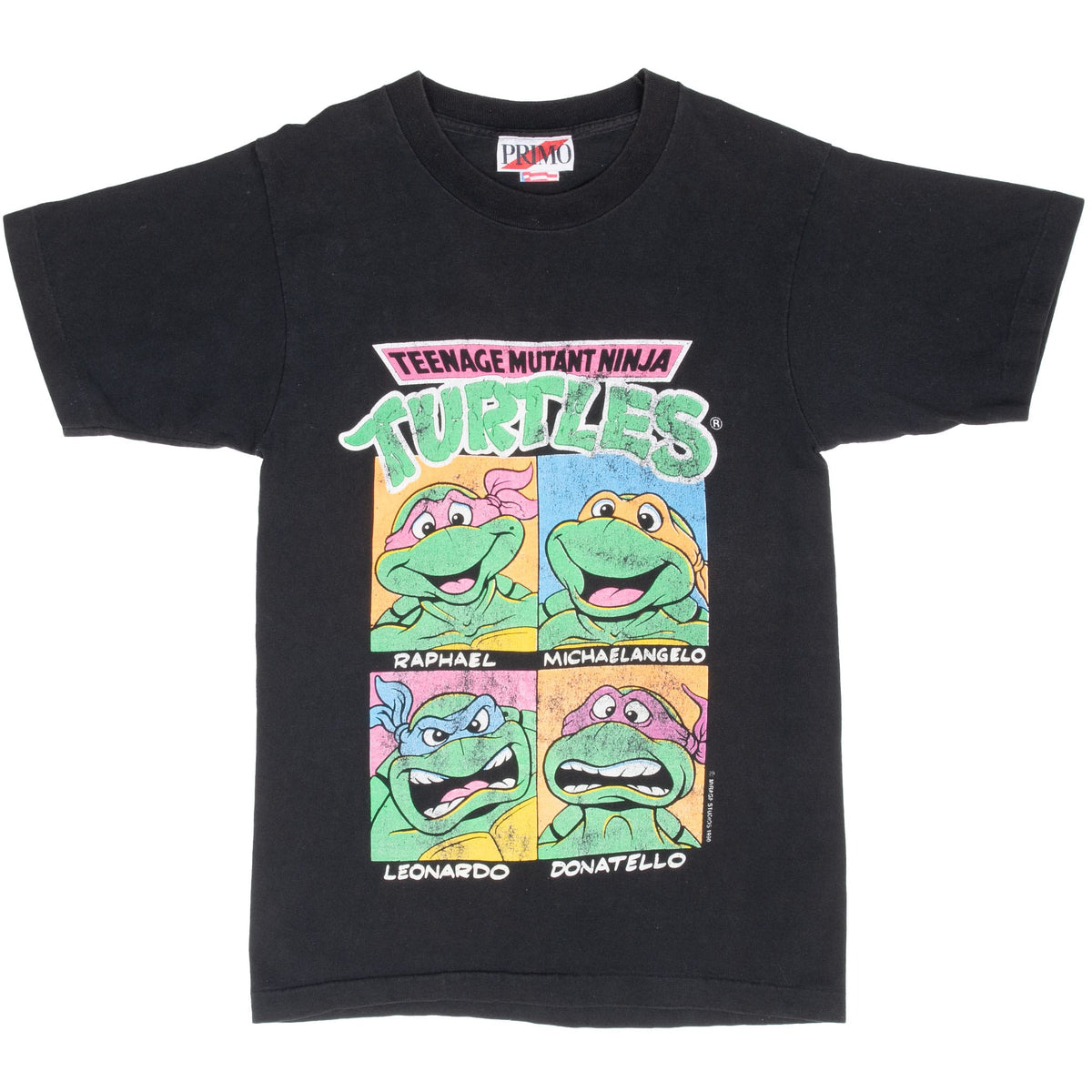 Vintage Teenage Mutant Ninja Turtles 1990 Tee Shirt Small Made In Usa With Single Stitch Sleeves