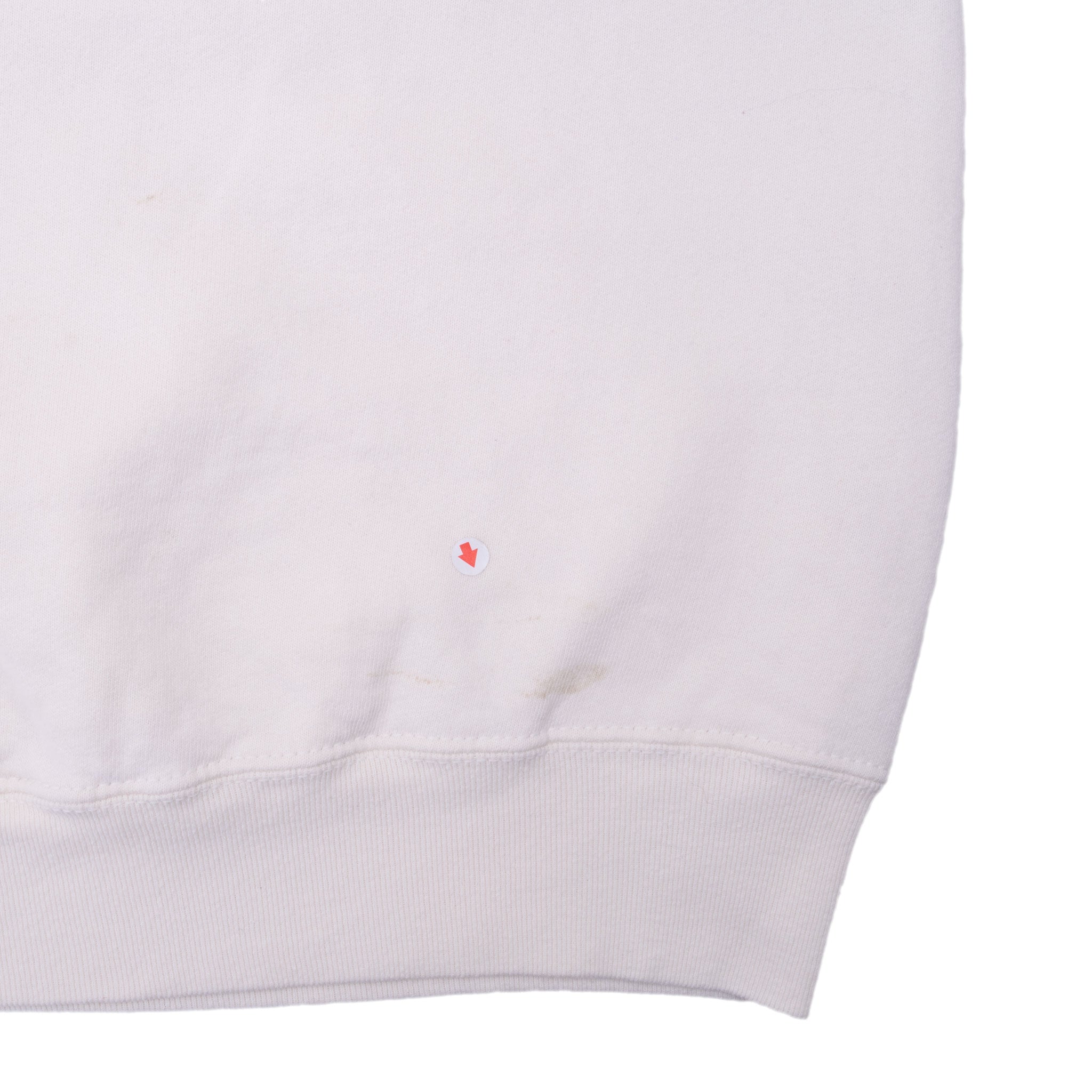 VINTAGE NIKE AIR BIG CENTER SWOOSH CREAM SWEATSHIRT 1990S XL MADE IN USA