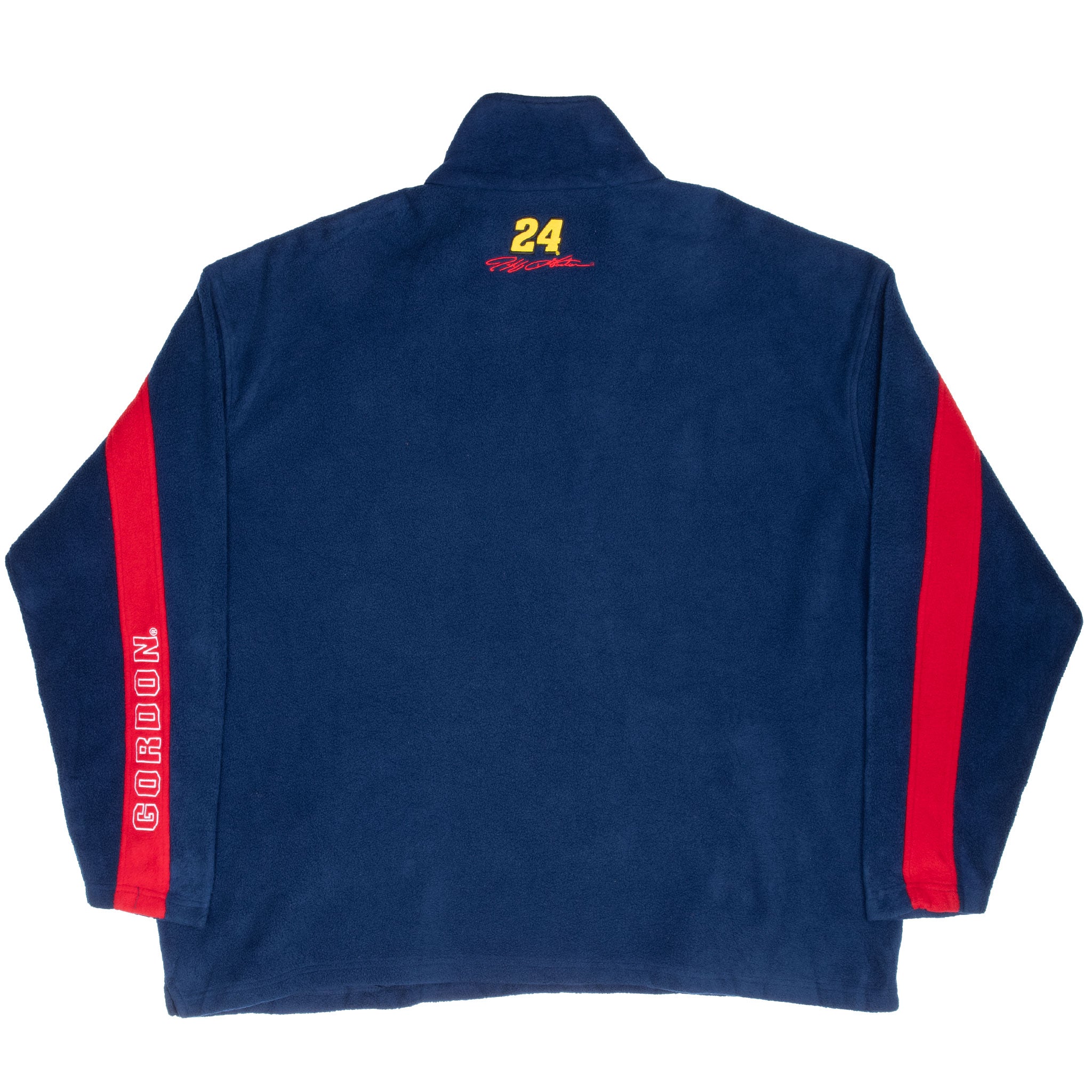 Vintage Nascar Jeff Gordon Dupont Racing Fleece Jacket 1990S Size XL