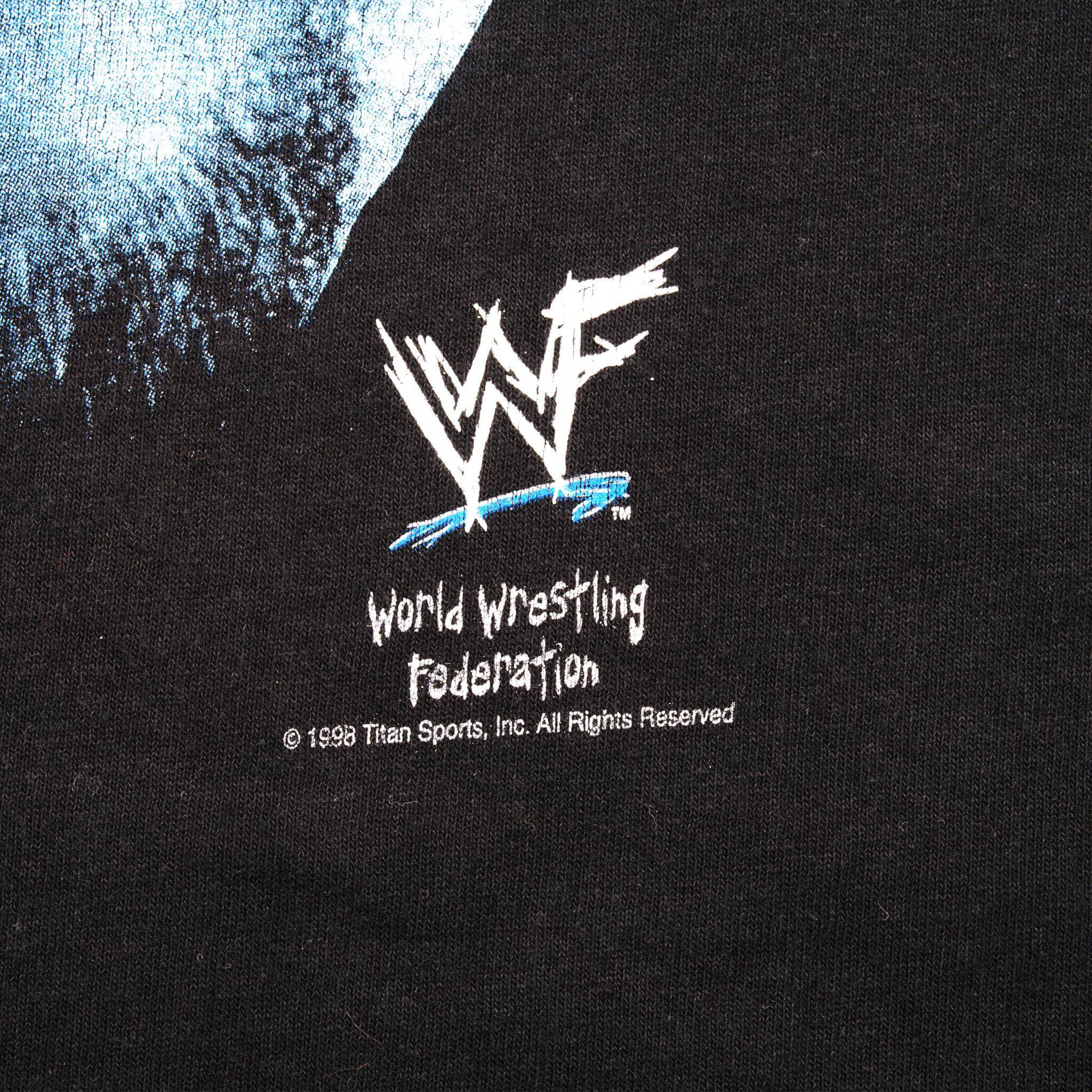 VINTAGE WWF STONE COLD TEE SHIRT 1998 SIZE MEDIUM MADE IN USA