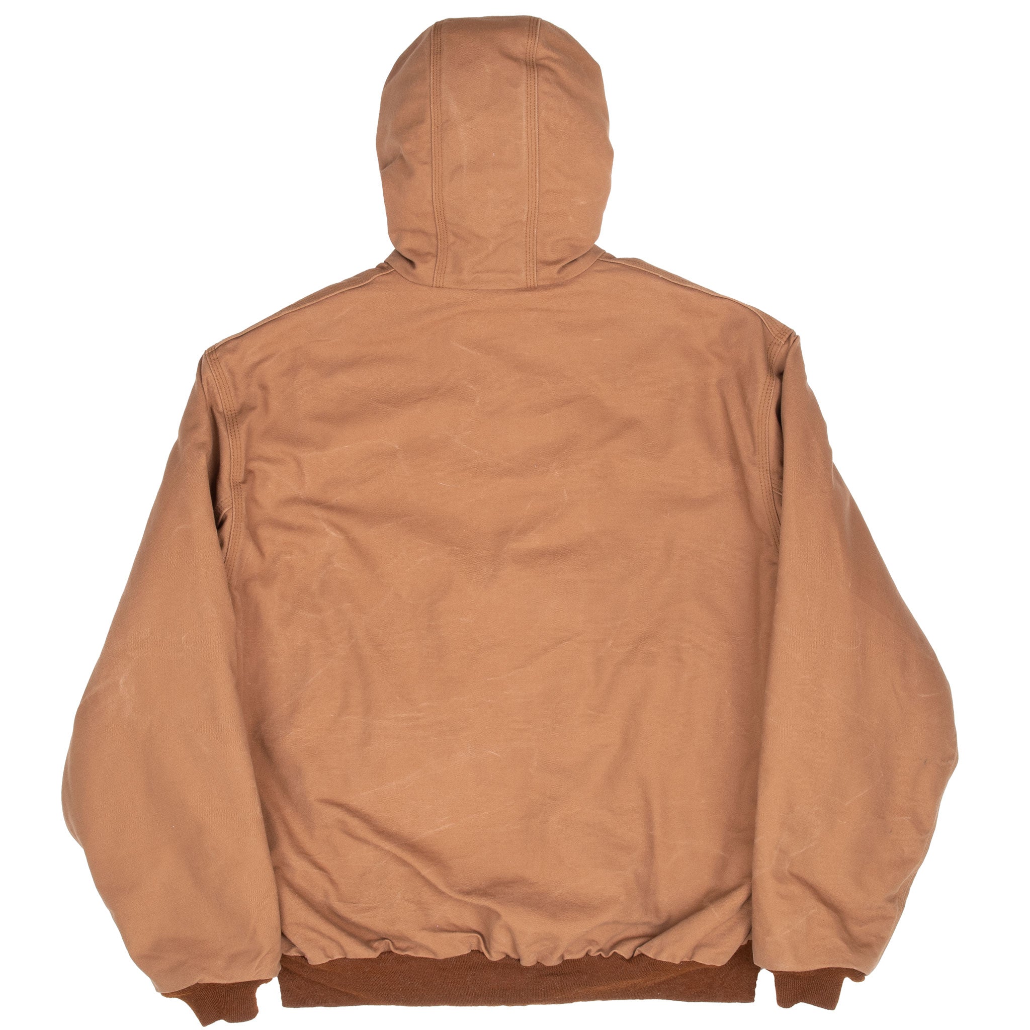 Vintage Carhartt Sandstone Hooded Active Jacket 101621-211 Size XL