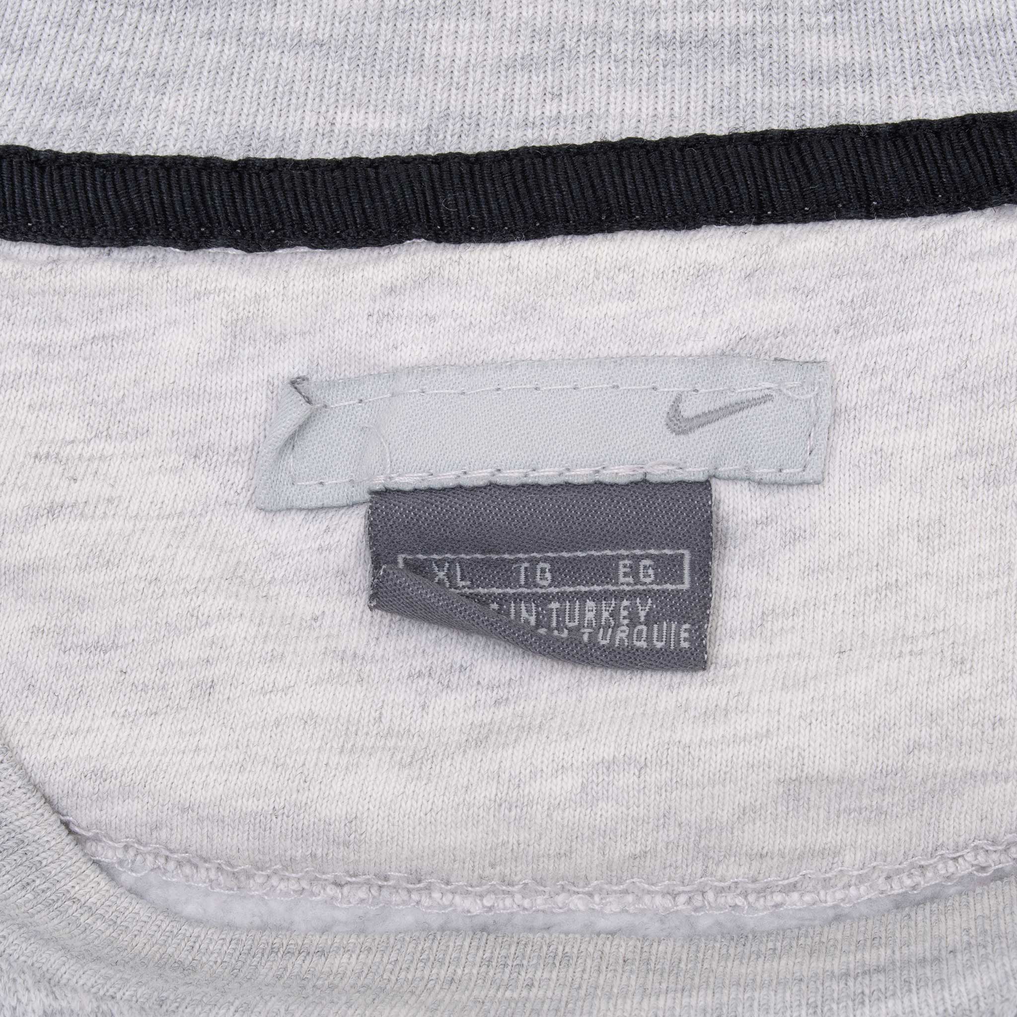 Vintage Nike Classic Swoosh Grey Sweatshirt 2000S Size Large