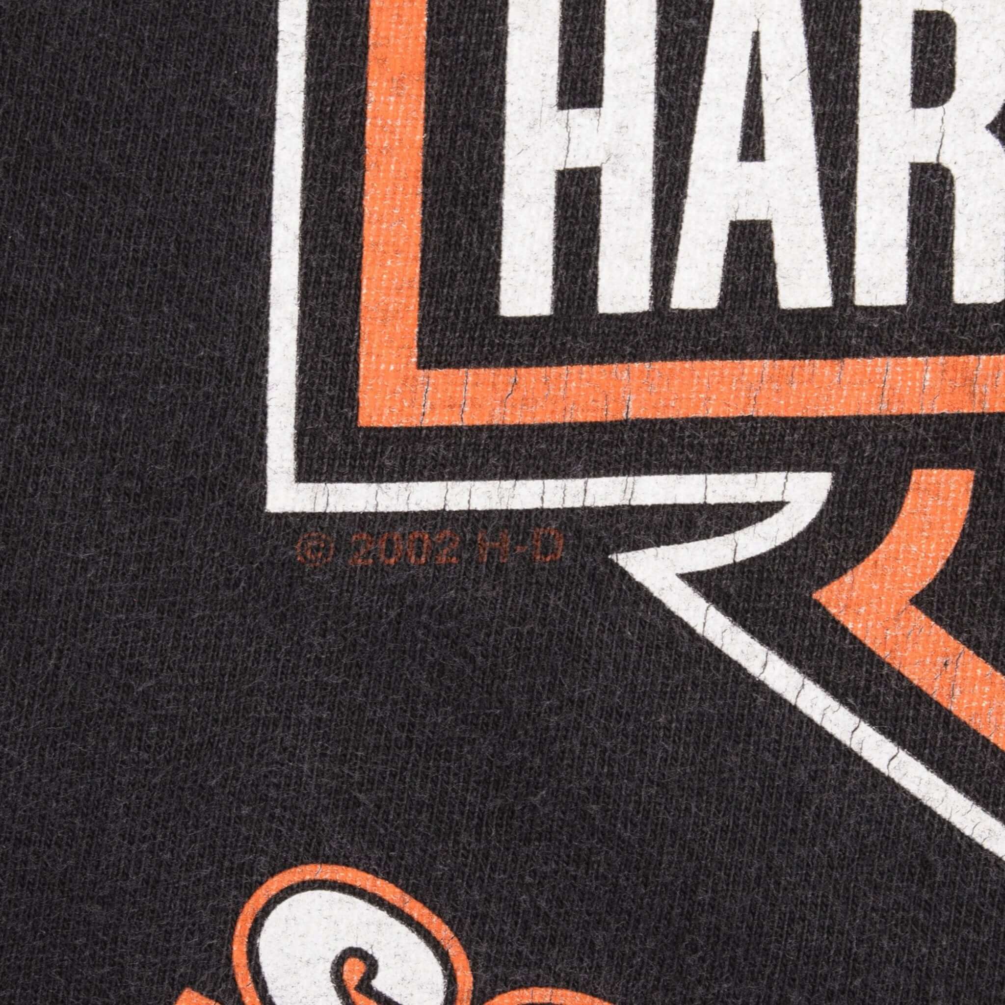 Vintage Harley Davidson Sturgis Black Hills Rally Tee Shirt 2002 Size XL Made In Usa