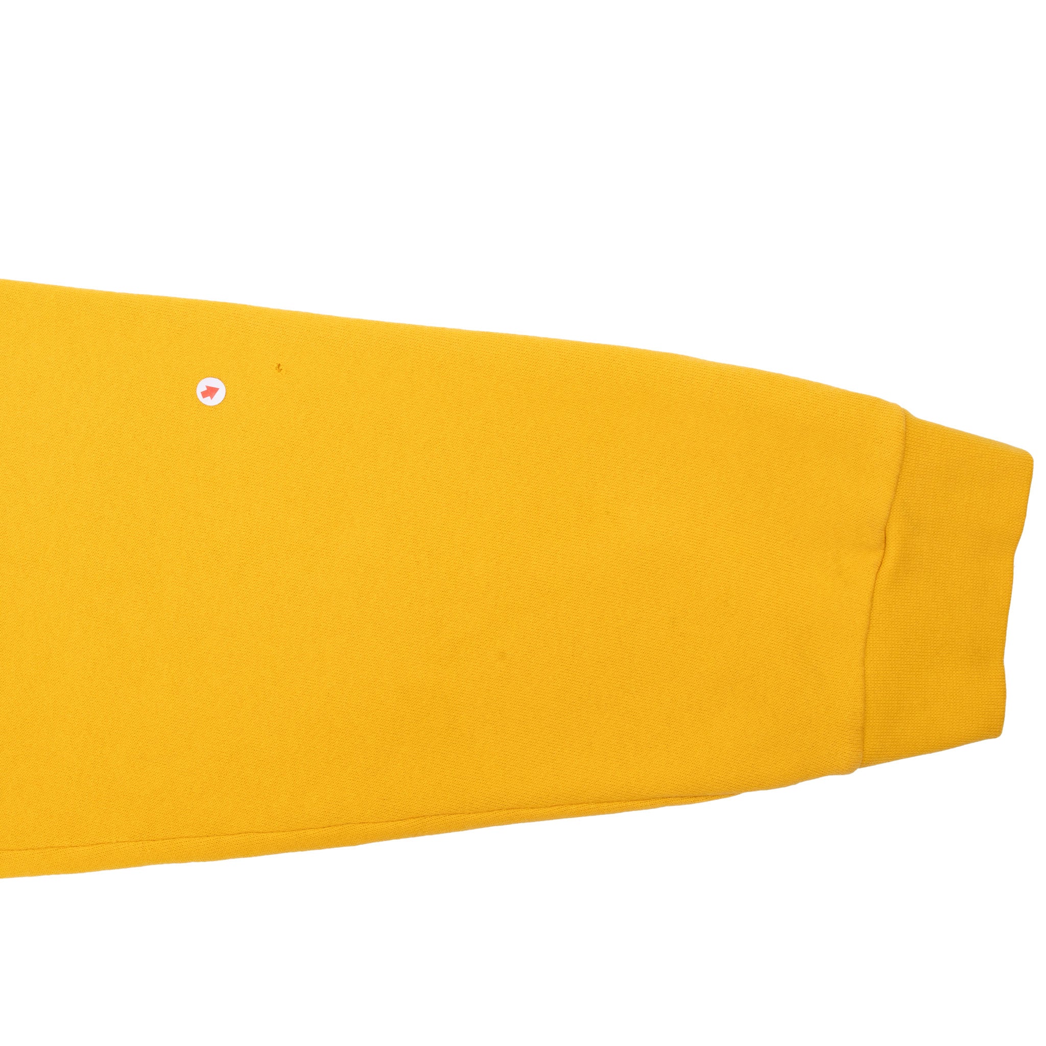 VINTAGE NIKE CENTER SWOOSH MUSTARD YELLOW TRAVIS SCOTT HOODIE 2000S LARGE