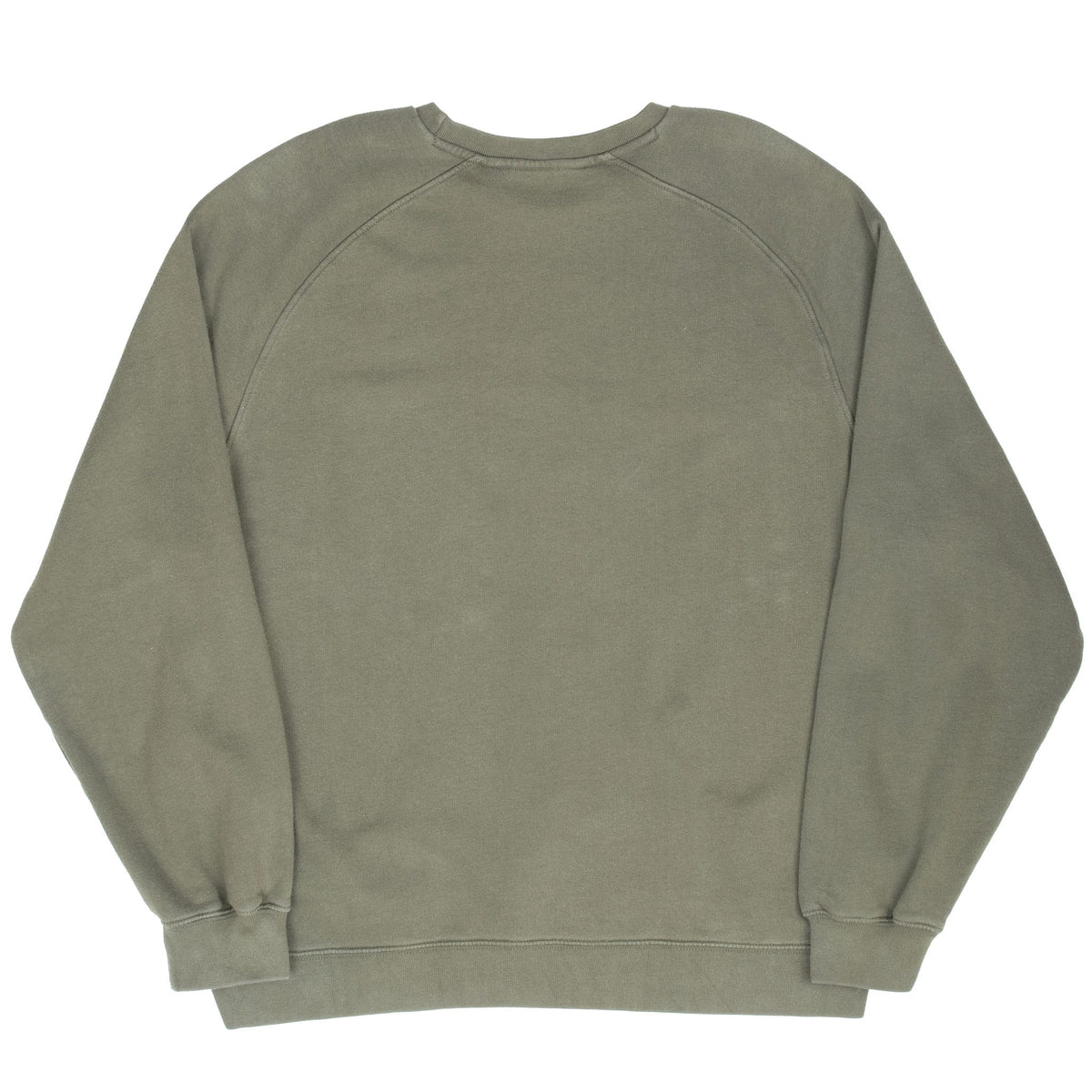 Vintage Nike Classic Swoosh Olive Green Crewneck Sweatshirt 2000S Size XL