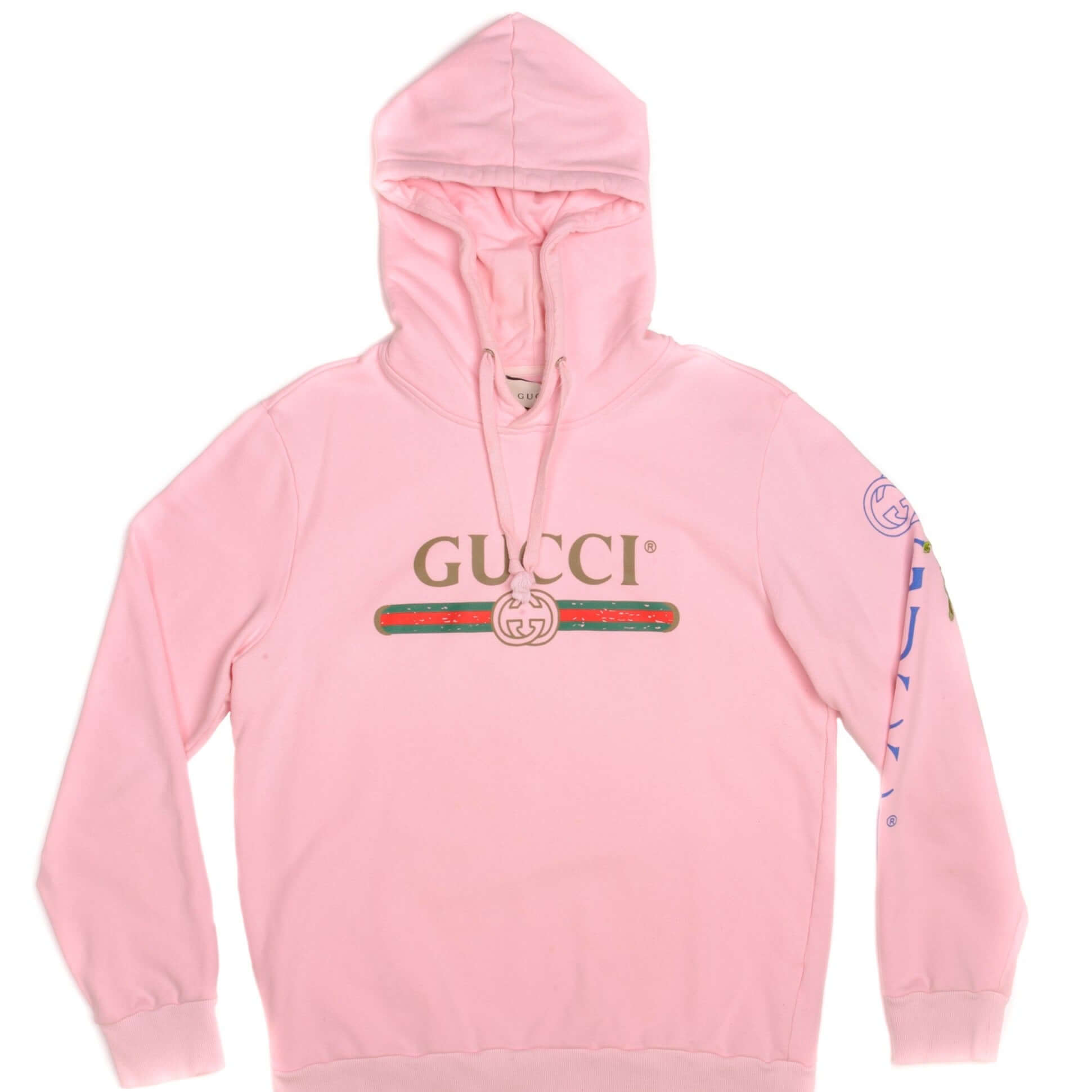 VINTAGE ORIGINAL GUCCI DRAGON HOODIE SWEATSHIRT 2000s SIZE 2XL