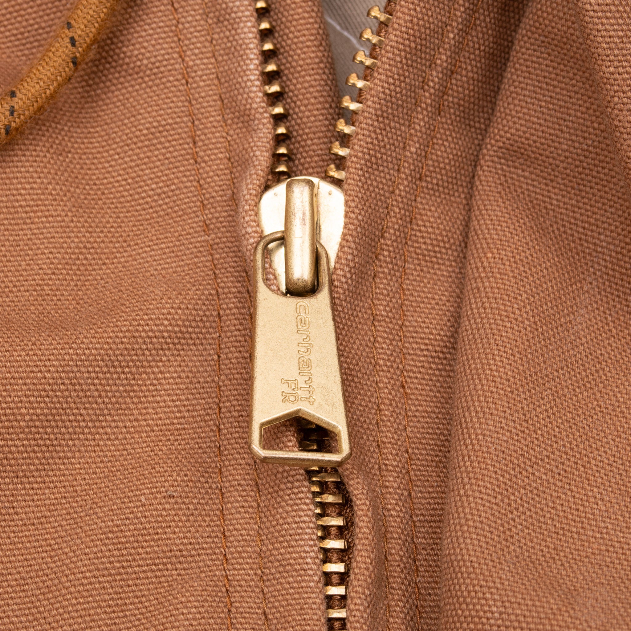 Vintage Carhartt Sandstone Hooded Active Jacket 101621-211 Size XL