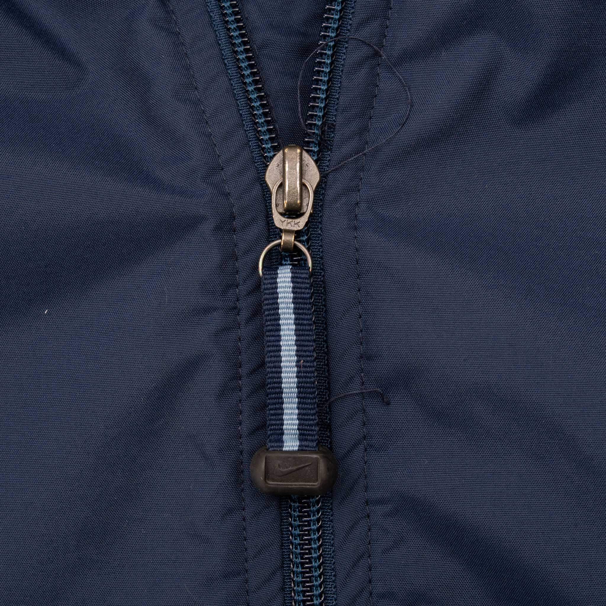 Vintage Nike Navy Blue Windbreaker Jacket 2000S Size XL