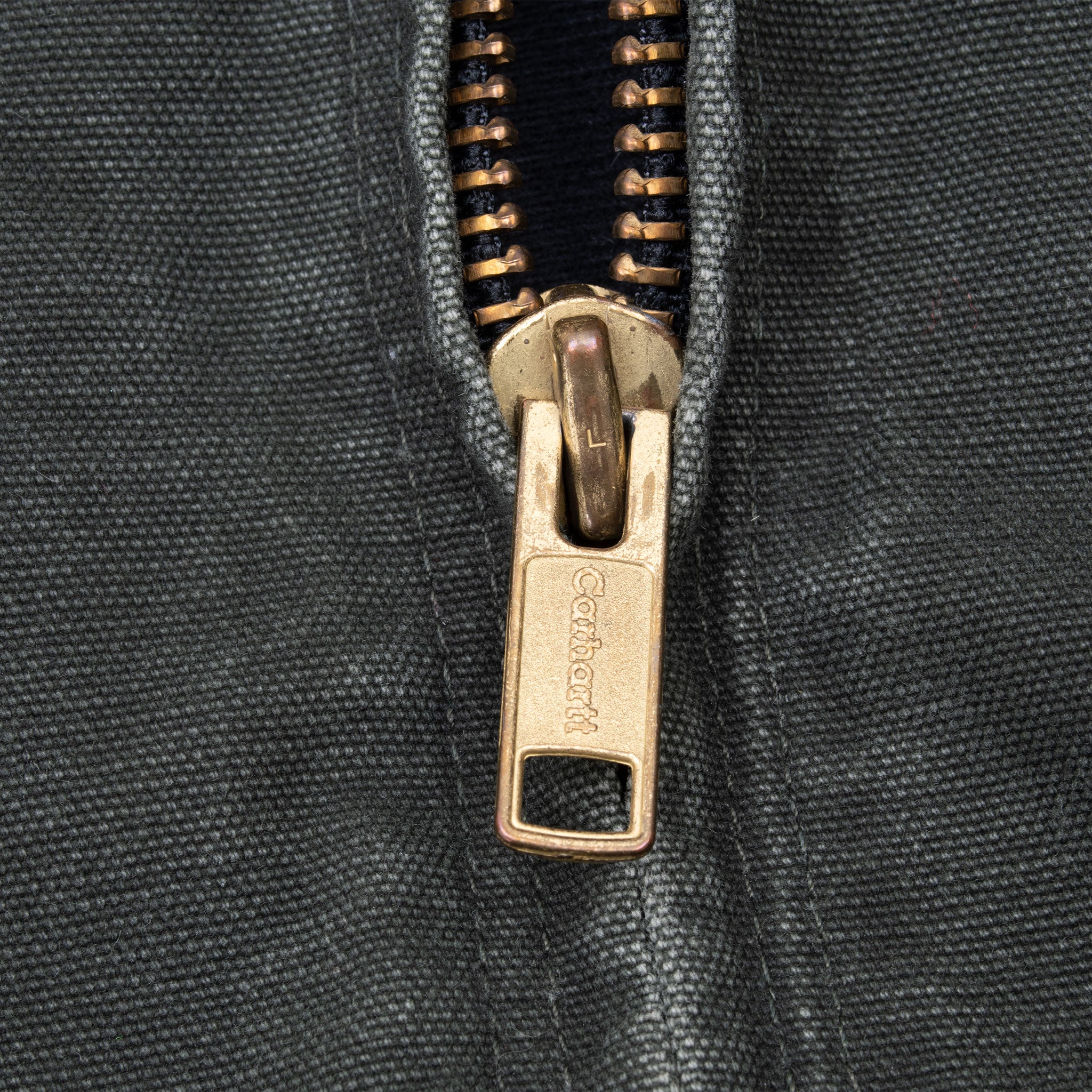 Vintage Carhartt Green Active Hooded Jacket J130Mos 1990S Size XL