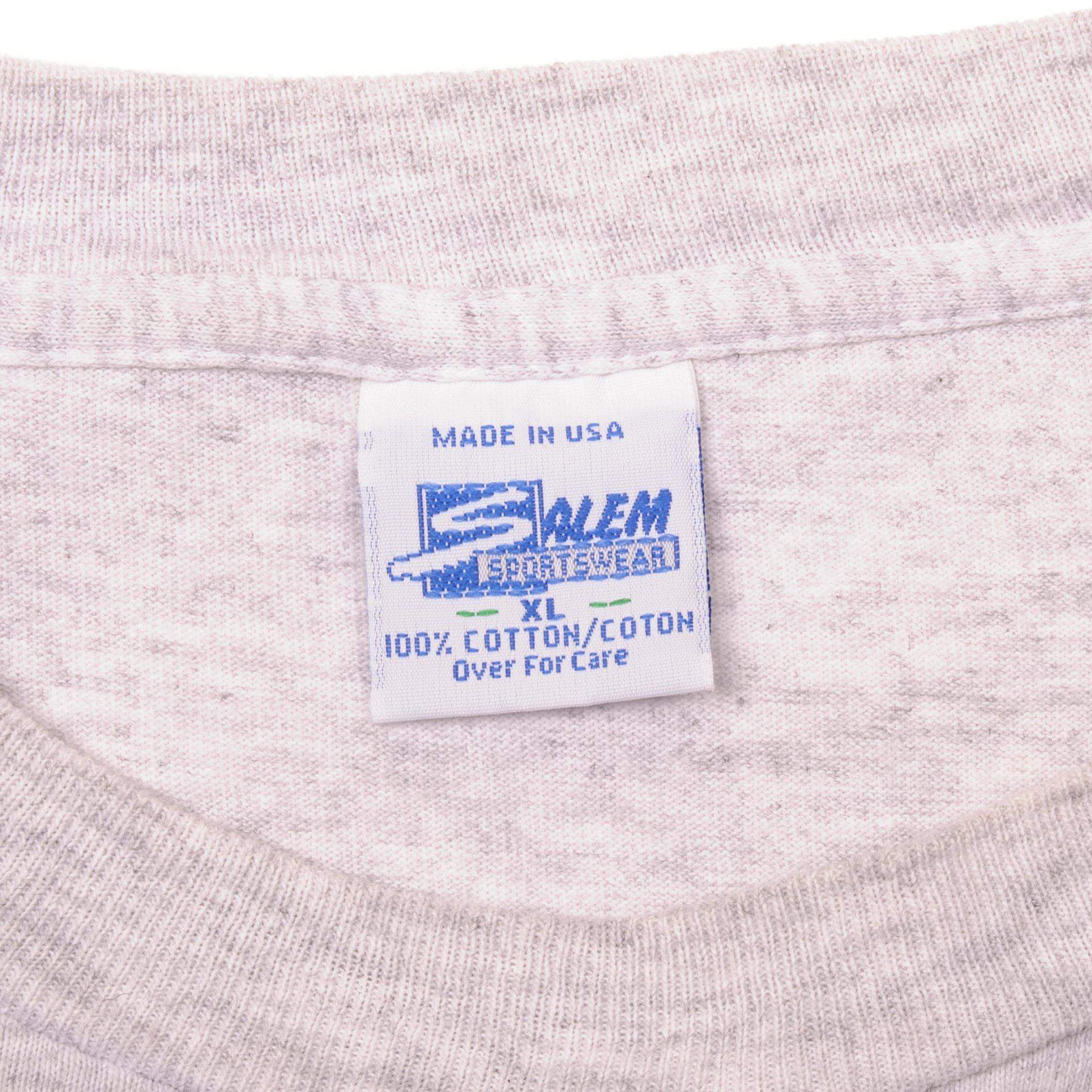 Vintage Label Tag Salem Sportswear 1994 90s 1990s