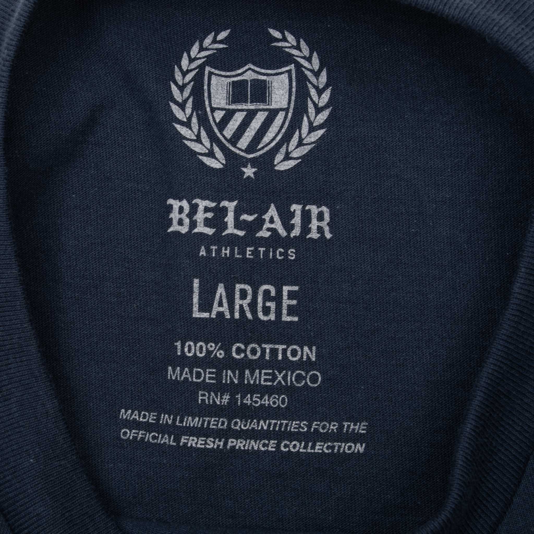 Special Edition Will Smith Bel-Air Athletics Box Size Large Deadstock
Included in the box:
Two Tee Shirts
Two Pairs of Socks
One Reversible Jacket
One Cap
One Hoodie
One Sweatpants
One Sports Bag
One Basketball
One Phone Ring