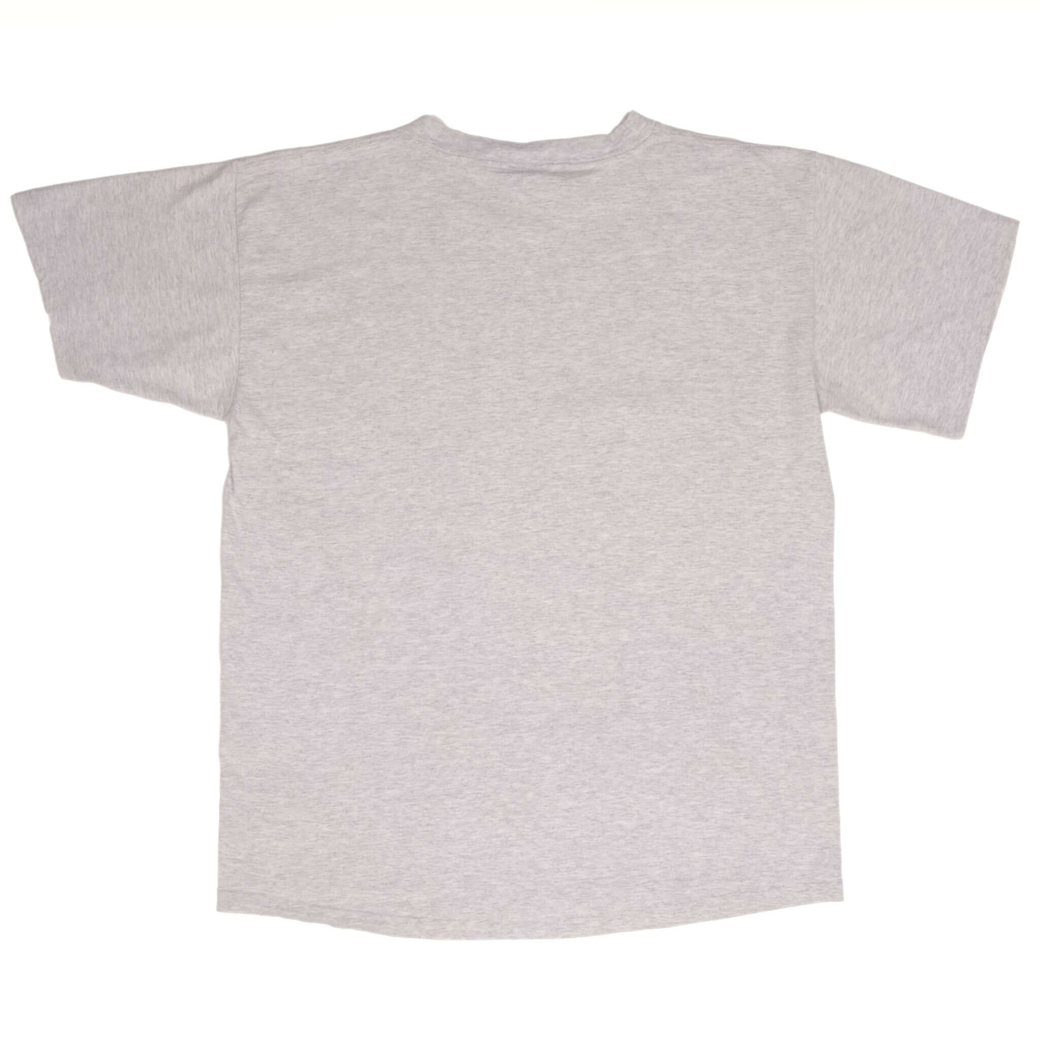 Vintage Ncaa Byu Cougars Football 1990S Tee Shirt Size Large Made In Usa With Single Stitch Sleeves