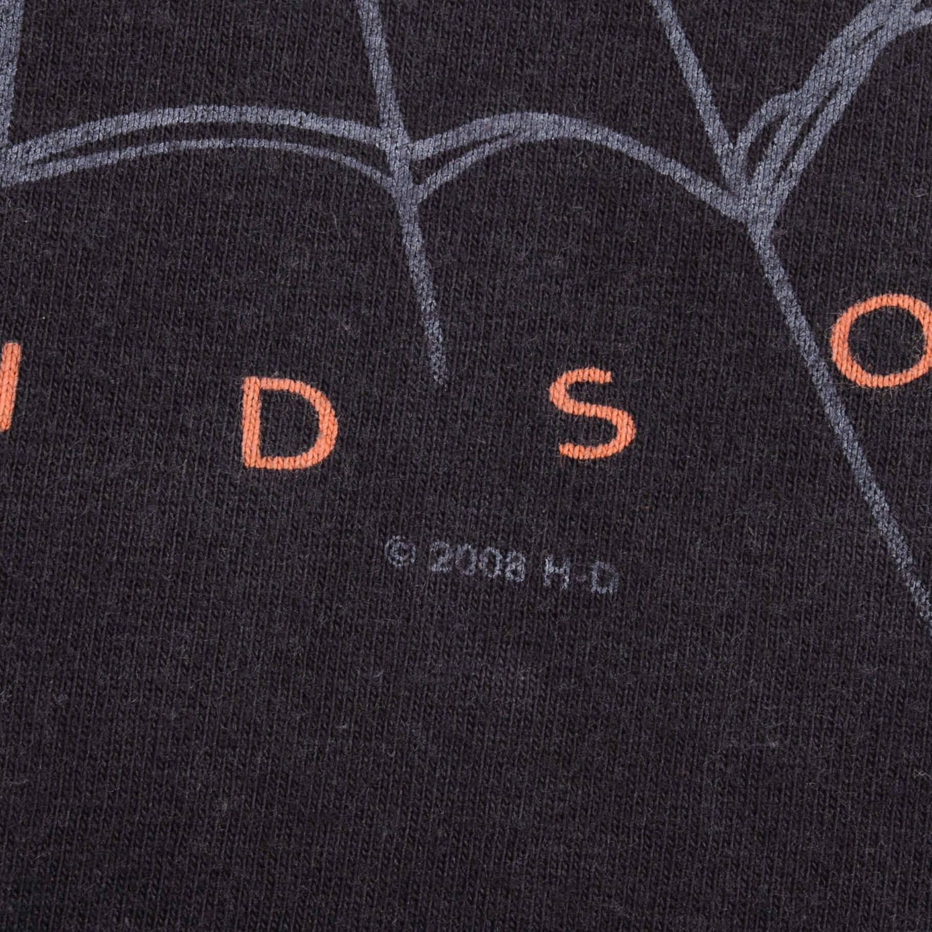 Vintage Harley Davidson Stutsman Jamestown ND Tee Shirt 2008 Size 2XL Made In USA