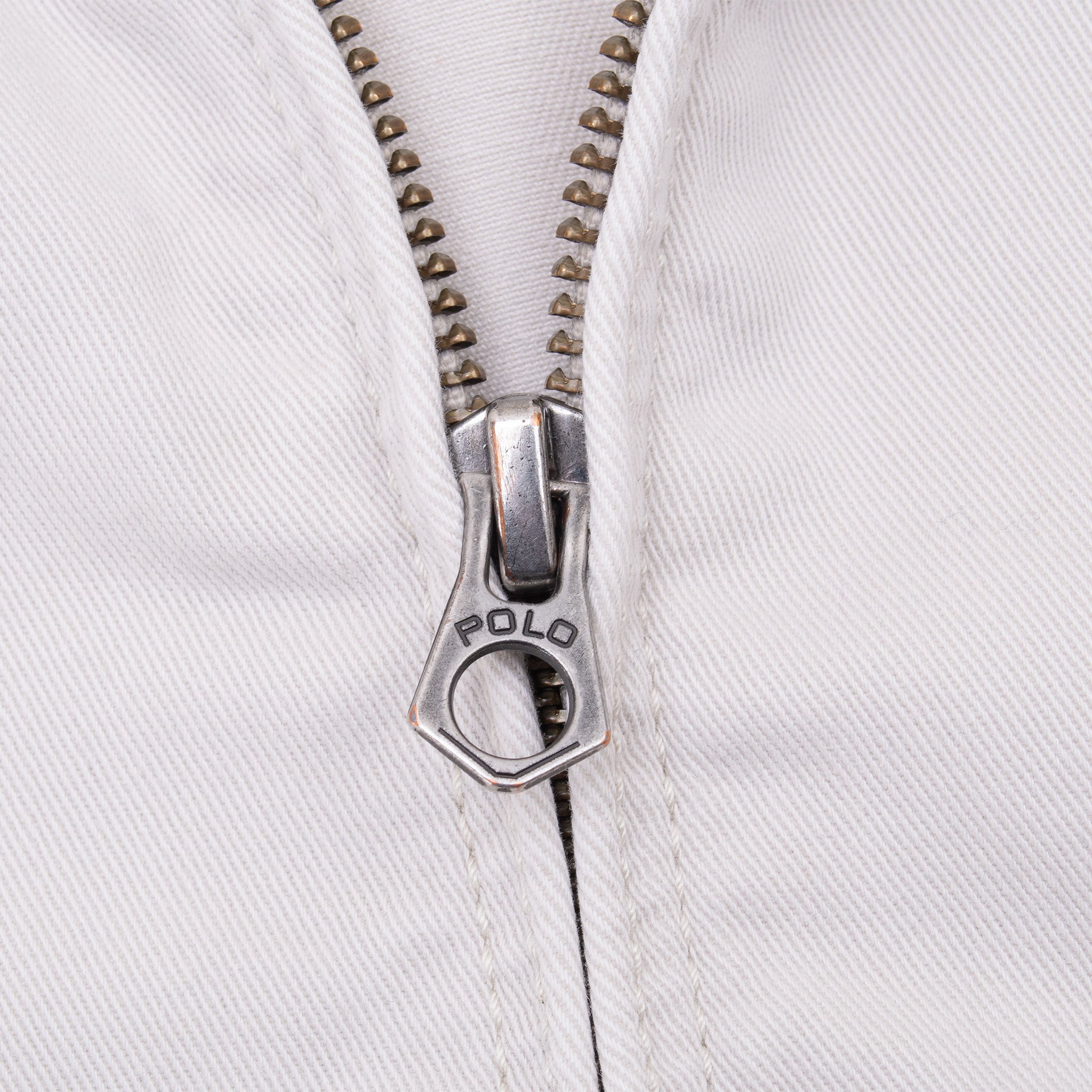 Vintage Polo Ralph Lauren Beige Harrington Golf Jacket 1990S Size XL