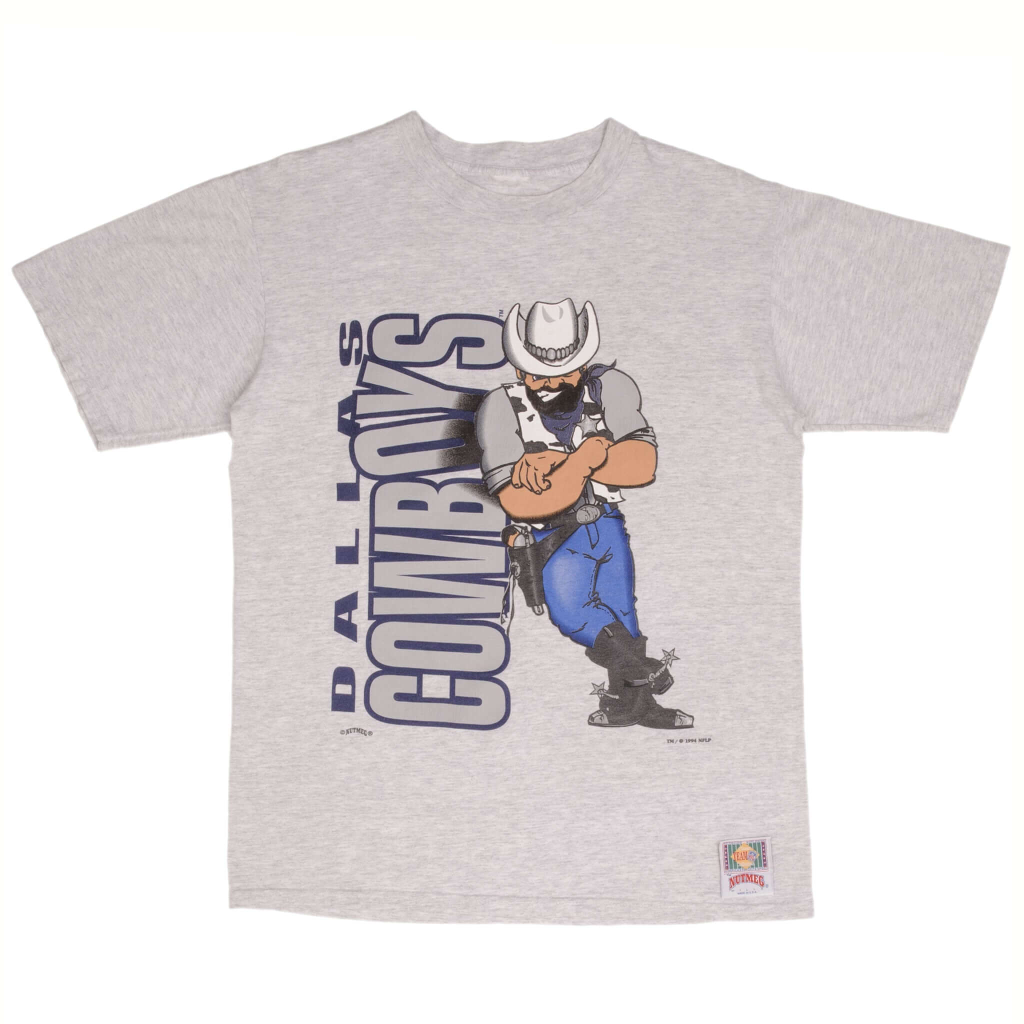 Vintage Nfl Dallas Cowboys Tee Shirt 1994 Size Large Made In Usa