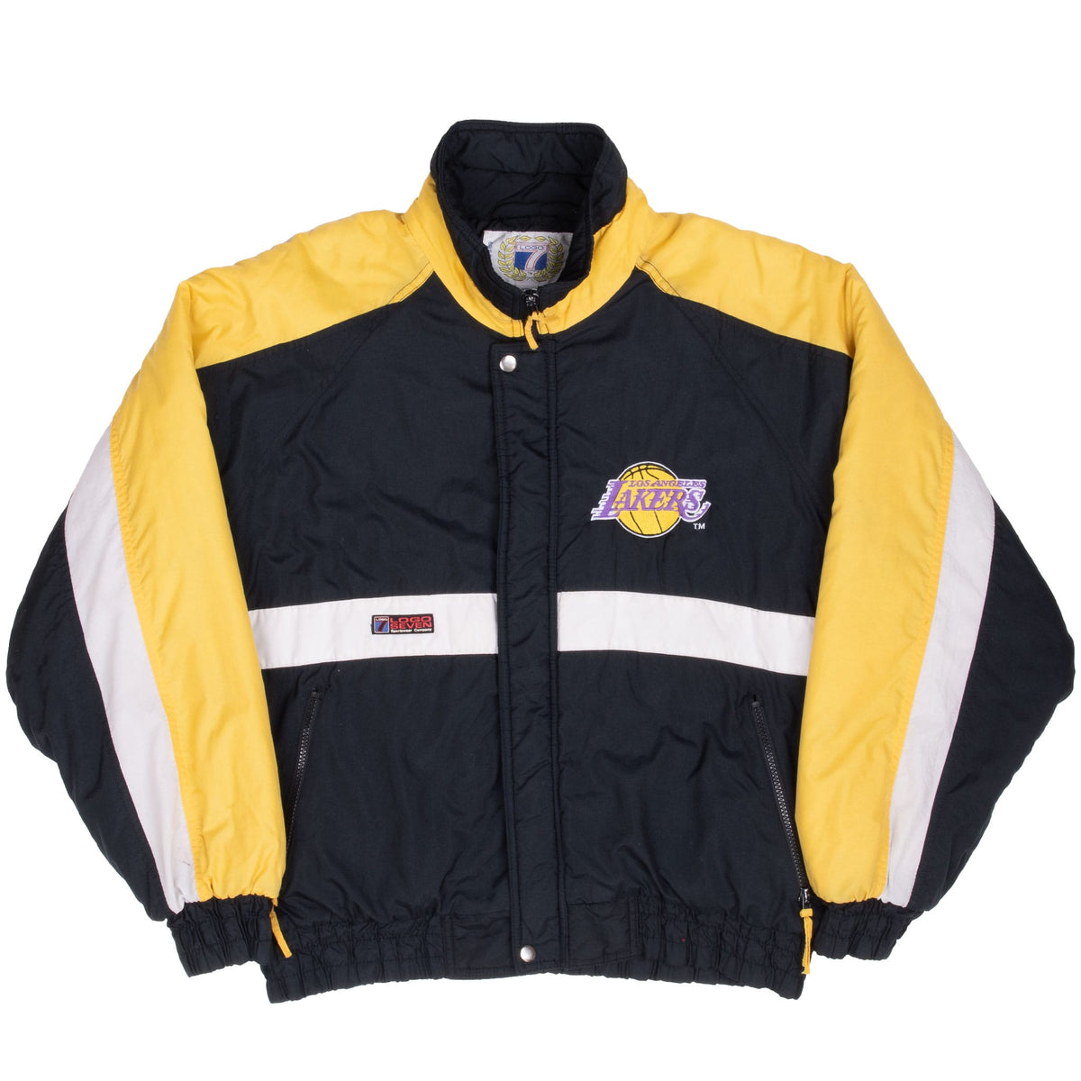 Vintage Nba Los Angeles Lakers Windbreaker Jacket 1990S Size Large
