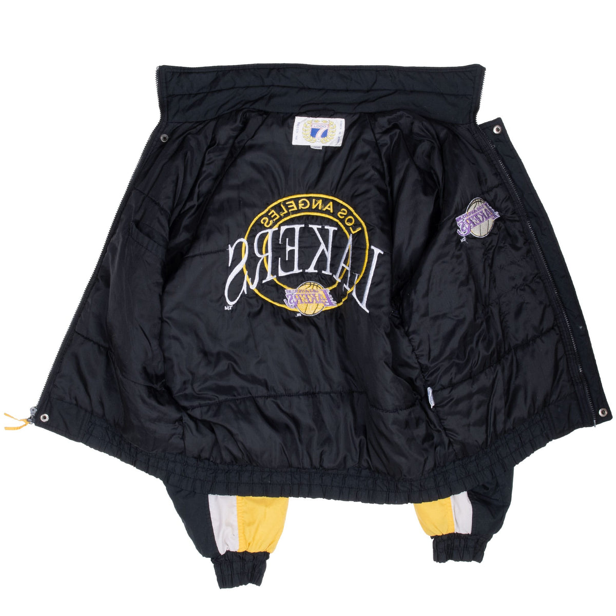 Vintage Nba Los Angeles Lakers Windbreaker Jacket 1990S Size Large