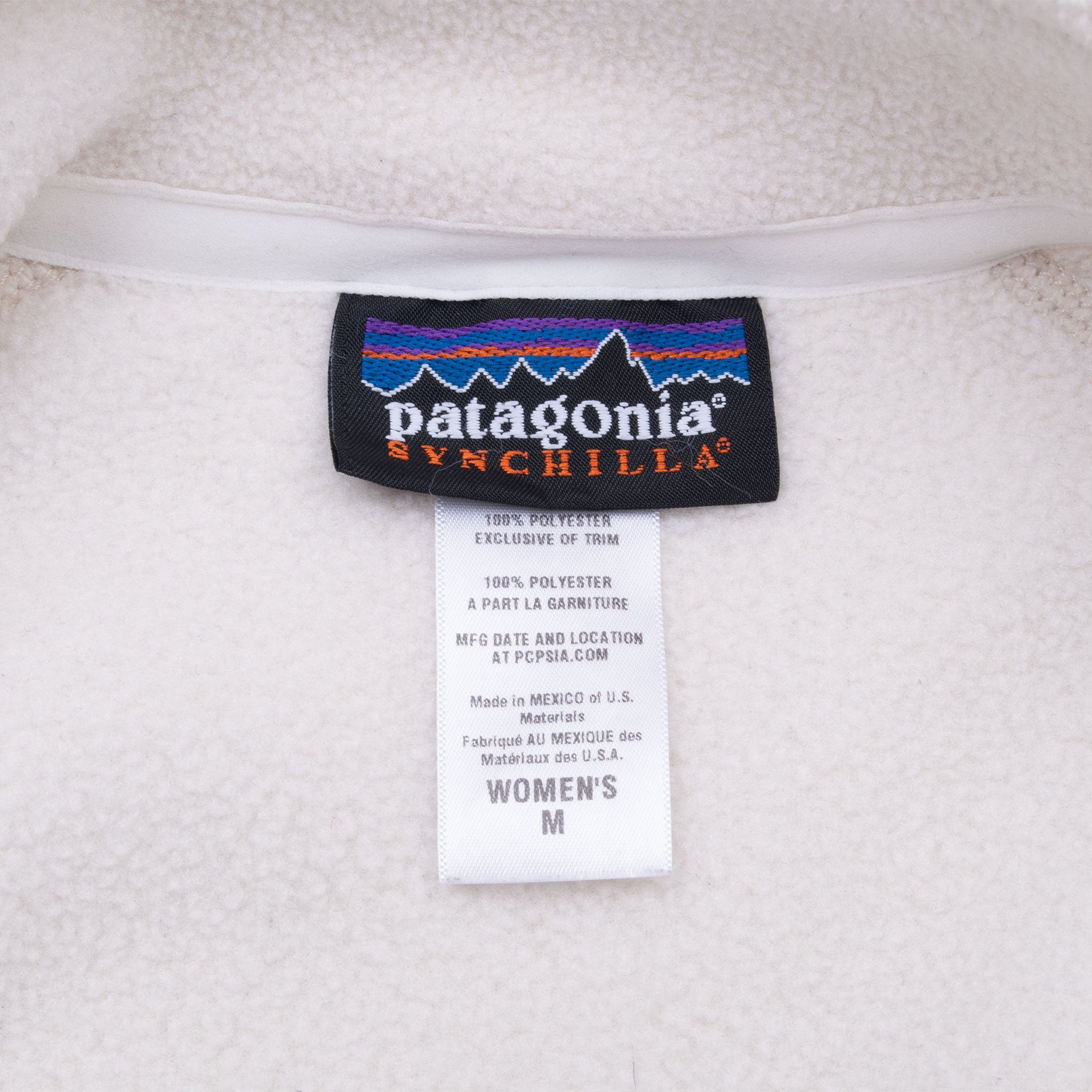 Vintage Patagonia Synchilla Beige Fleece Vest 2000S Size Medium Women
STY25165