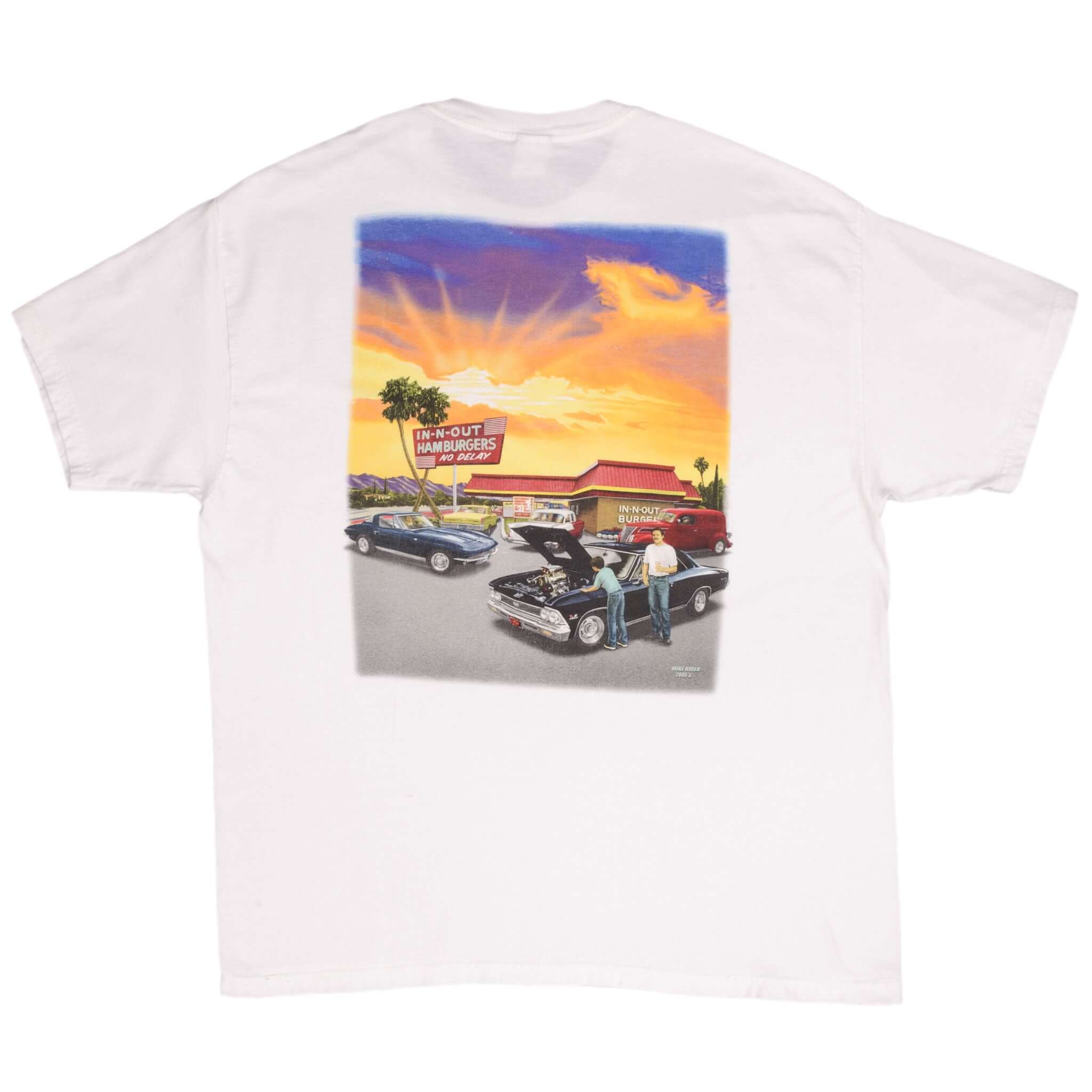 Vintage In N Out Arizona 2005 Tee Shirt Size XL