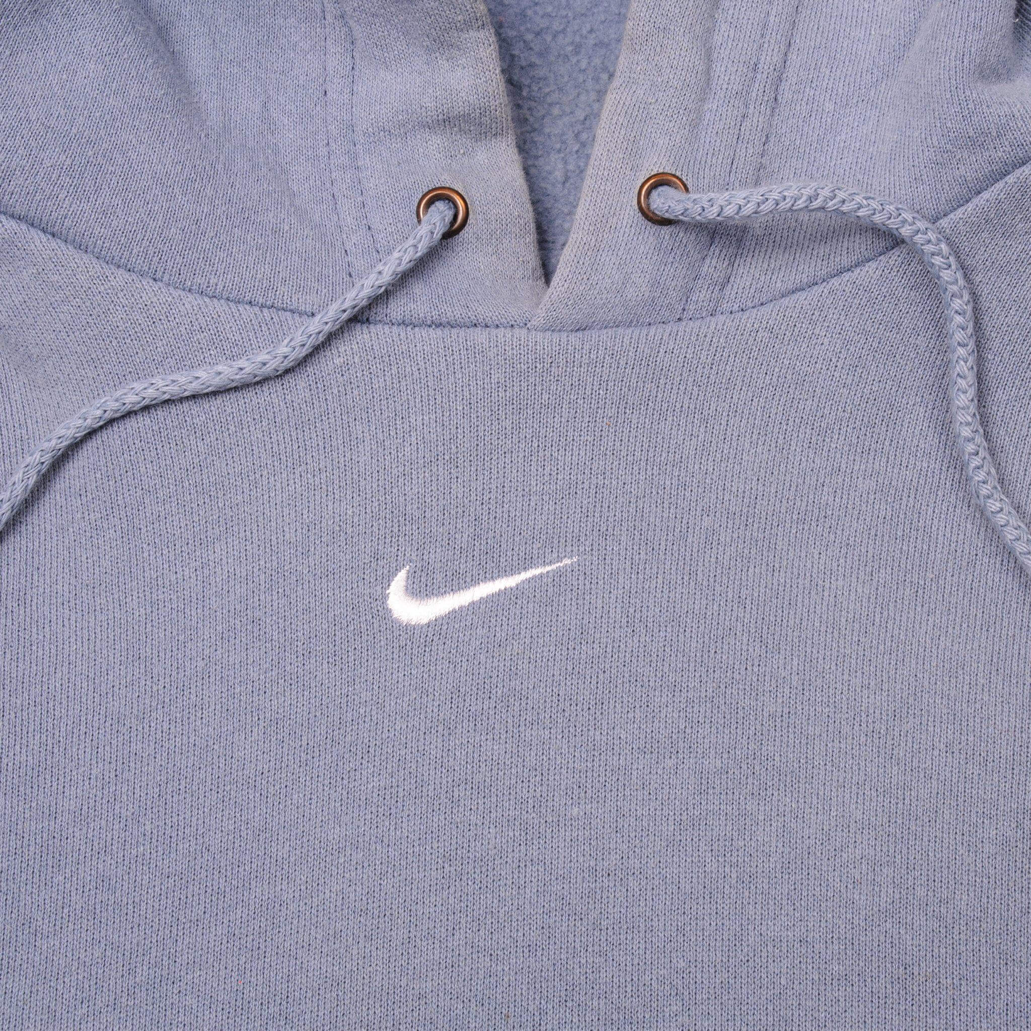 Vintage Nike Hoodie Sweatshirt Size XLarge. middle swoosh logo 1990s Travis Scott