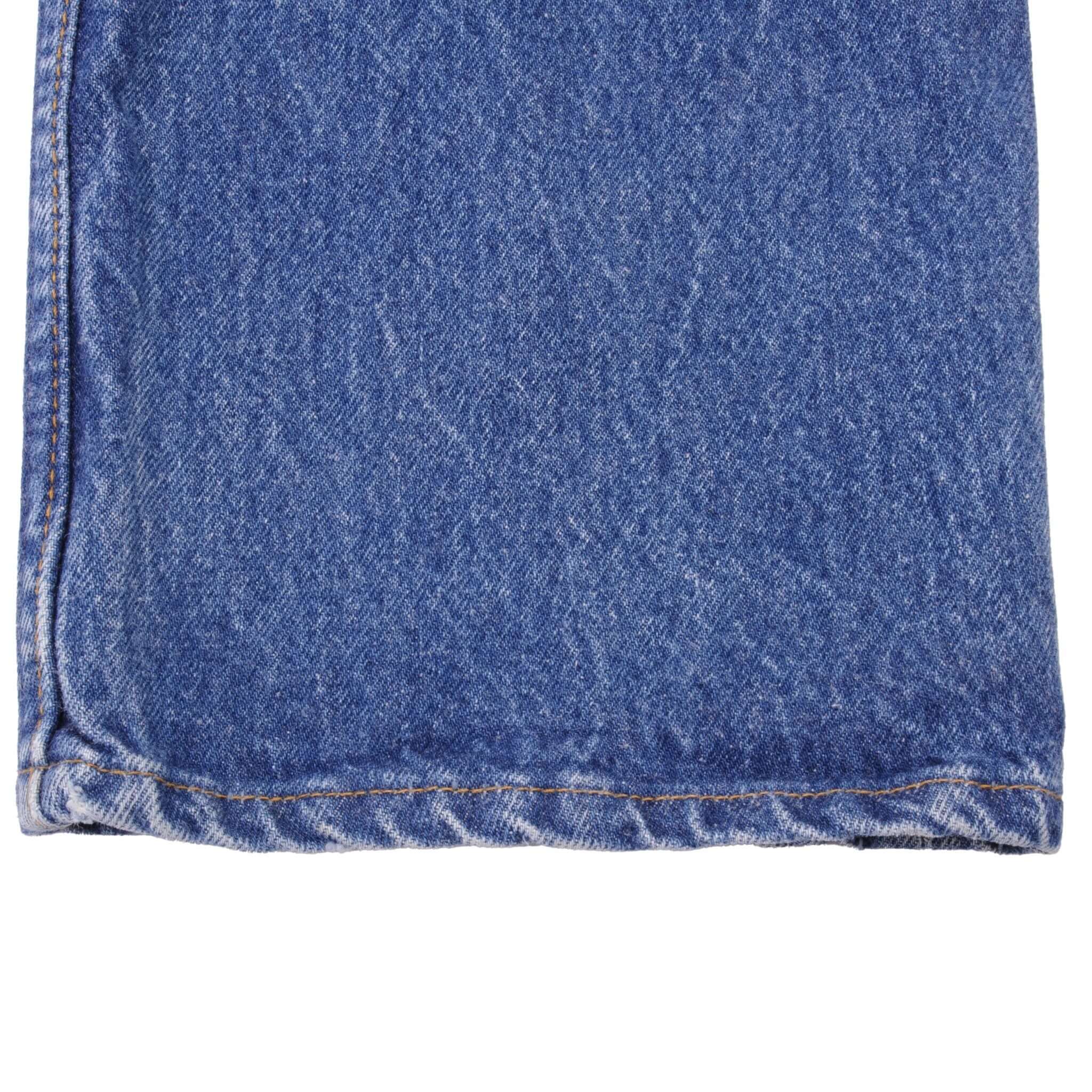 VINTAGE LEVIS 501 JEANS INDIGO 1980S SIZE W33 L32 MADE IN USA