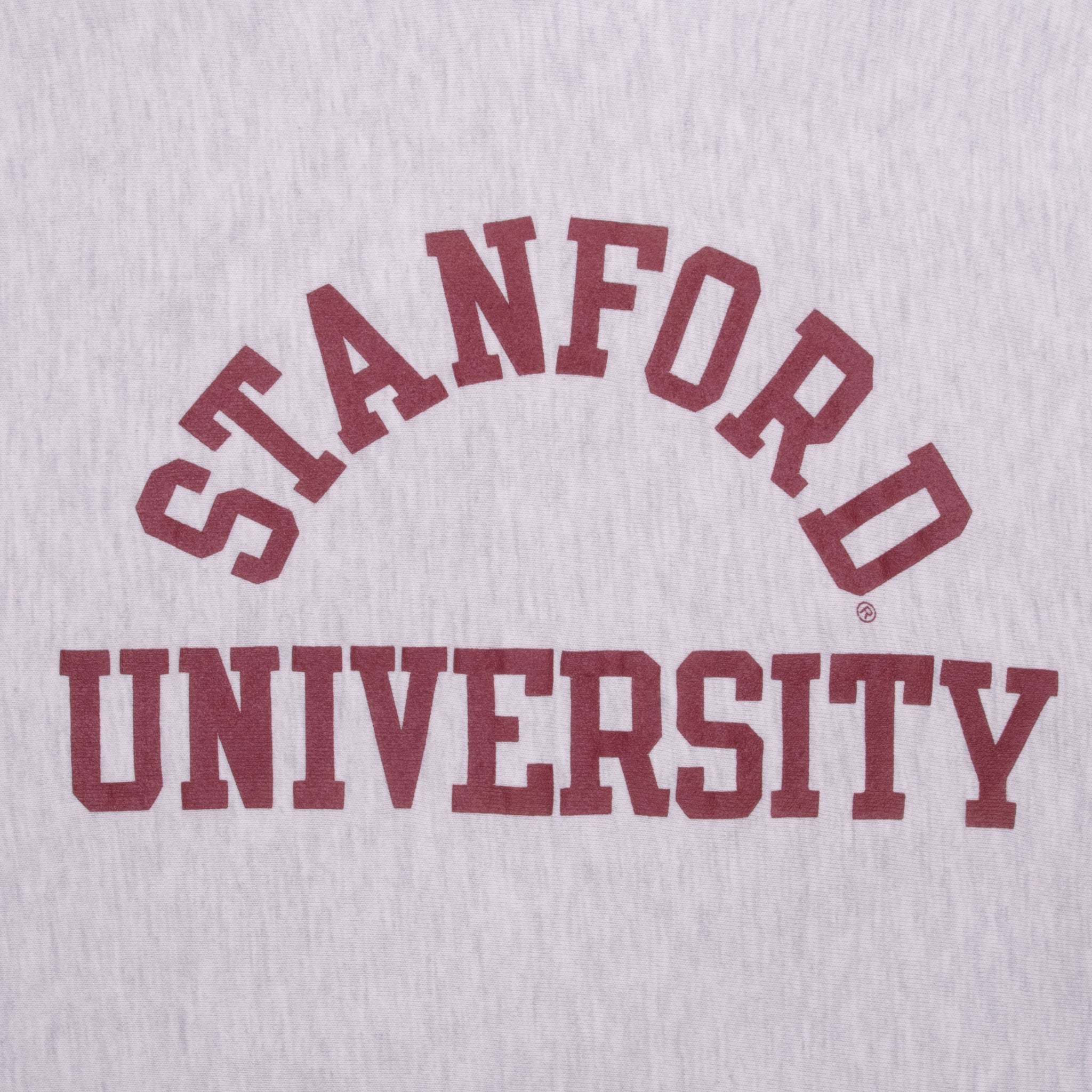 Vintage Stanford University Reverse Weave Hoodie Sweatshirt 1990S Size Small Made In Usa
