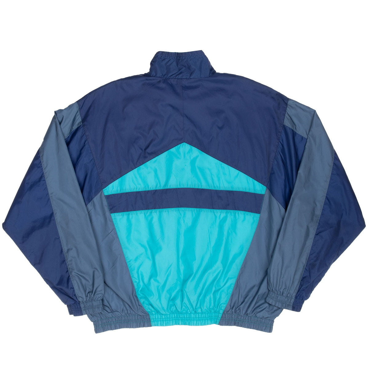 Vintage Nike Teal Blue Windbreaker Jacket Early 1990S Size Large
