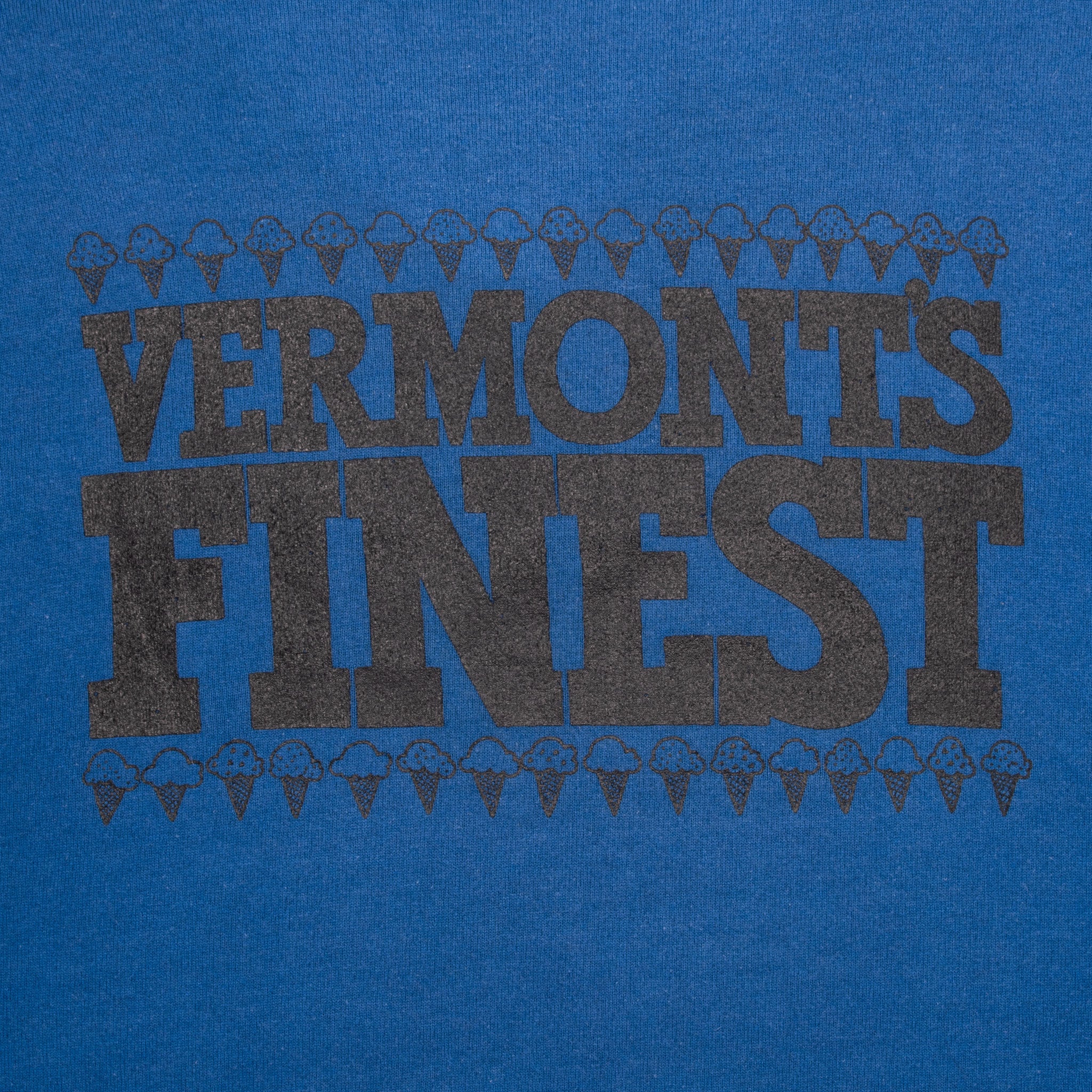 Vintage Ben & Jerry's Ice Cream Sweatshirt 1985 Size XL Made In Usa