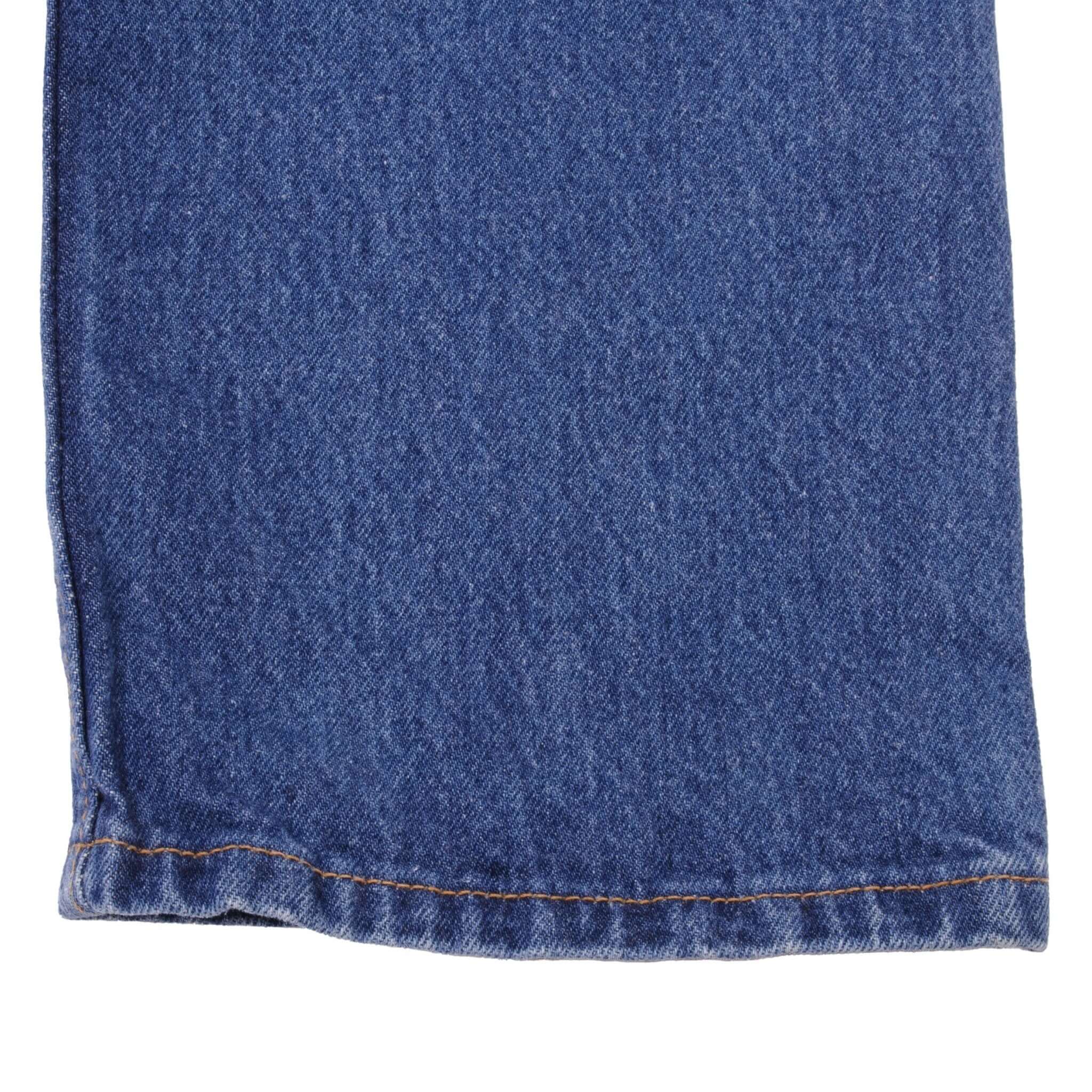 Beautiful Indigo Levis 501 Jeans 1990s Made in USA with Medium Wash Size on tag 34X32 Back Button #511M