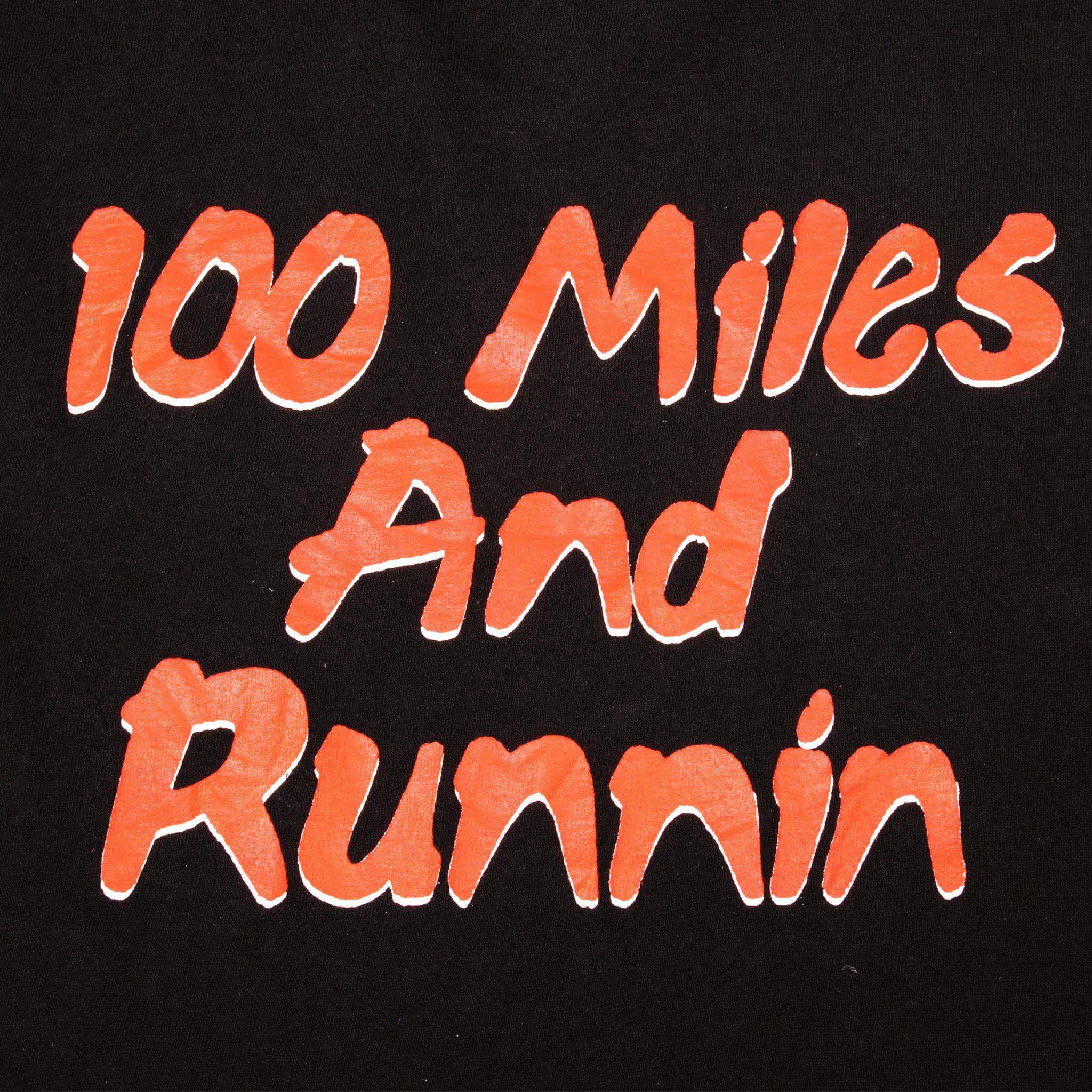 VINTAGE HIP HOP NWA 100 MILES AND RUNNIN RAP TEE SHIRT 1990 MEDIUM MADE IN USA