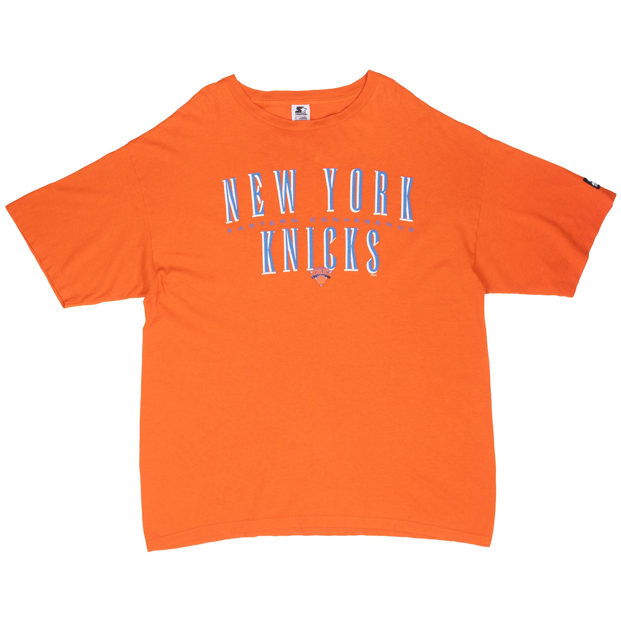 Vintage Nba New York Knicks 1990S Starter Tee Shirt Size XL Made In Usa