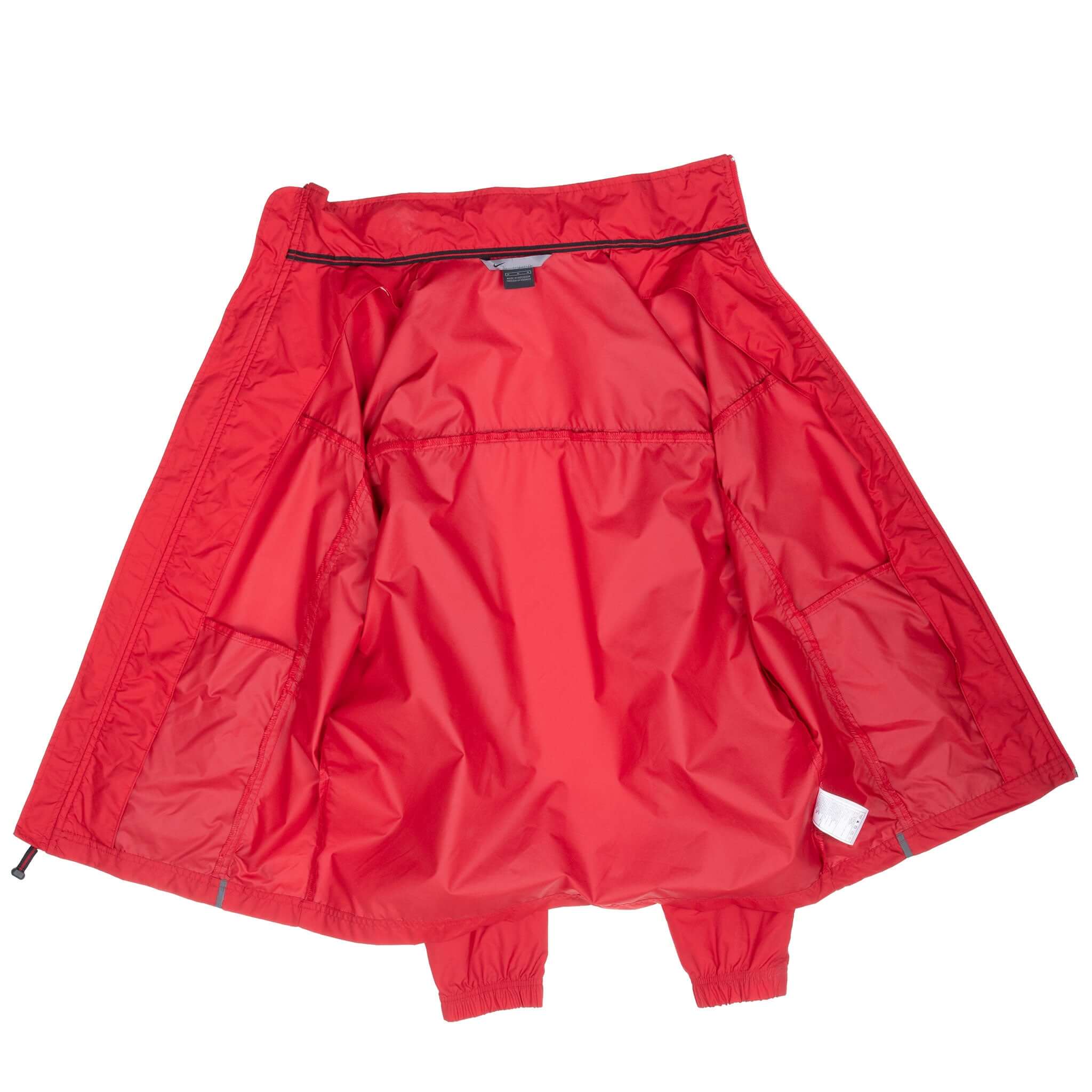 Vintage Nike Windbreaker Red Jacket 2000S Size Medium