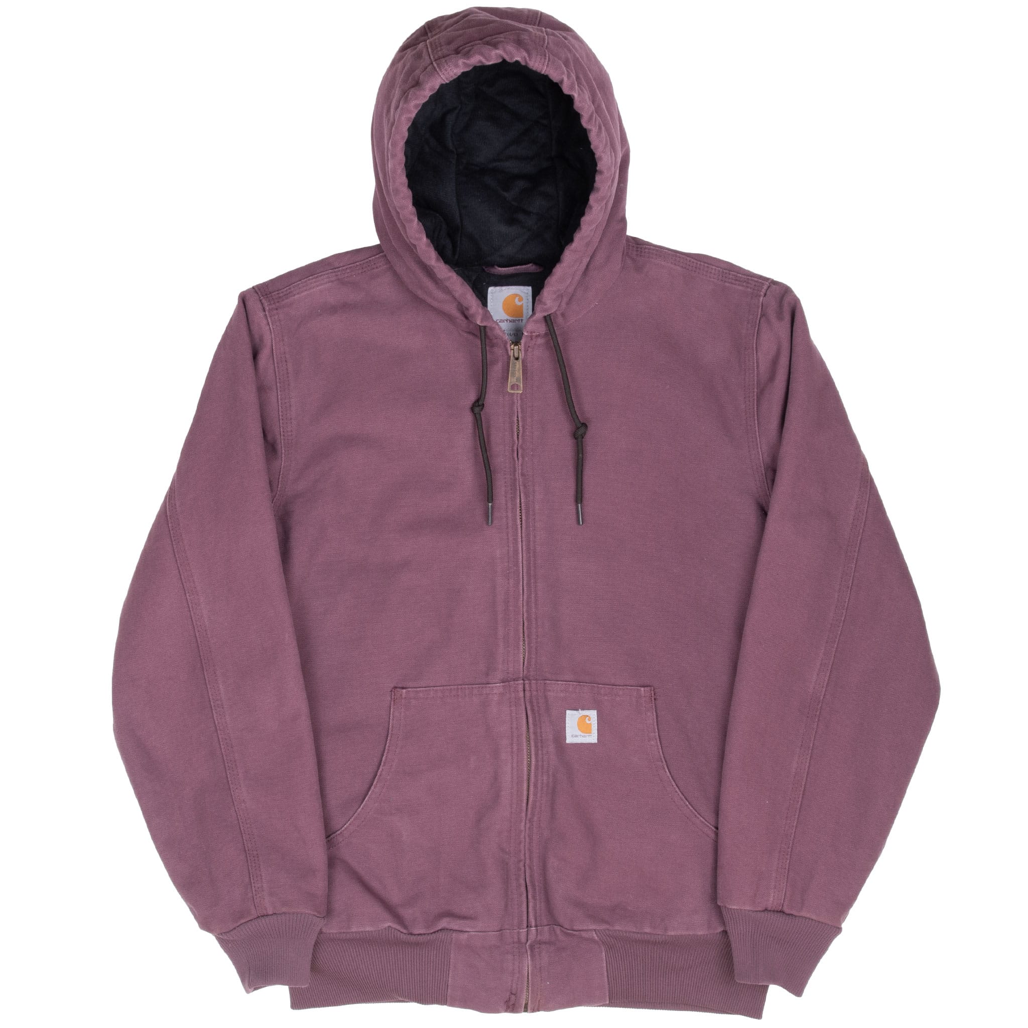 Vintage Carhartt Deep Plum Wj130Dpm Active Jacket 2018 Size Woman Small