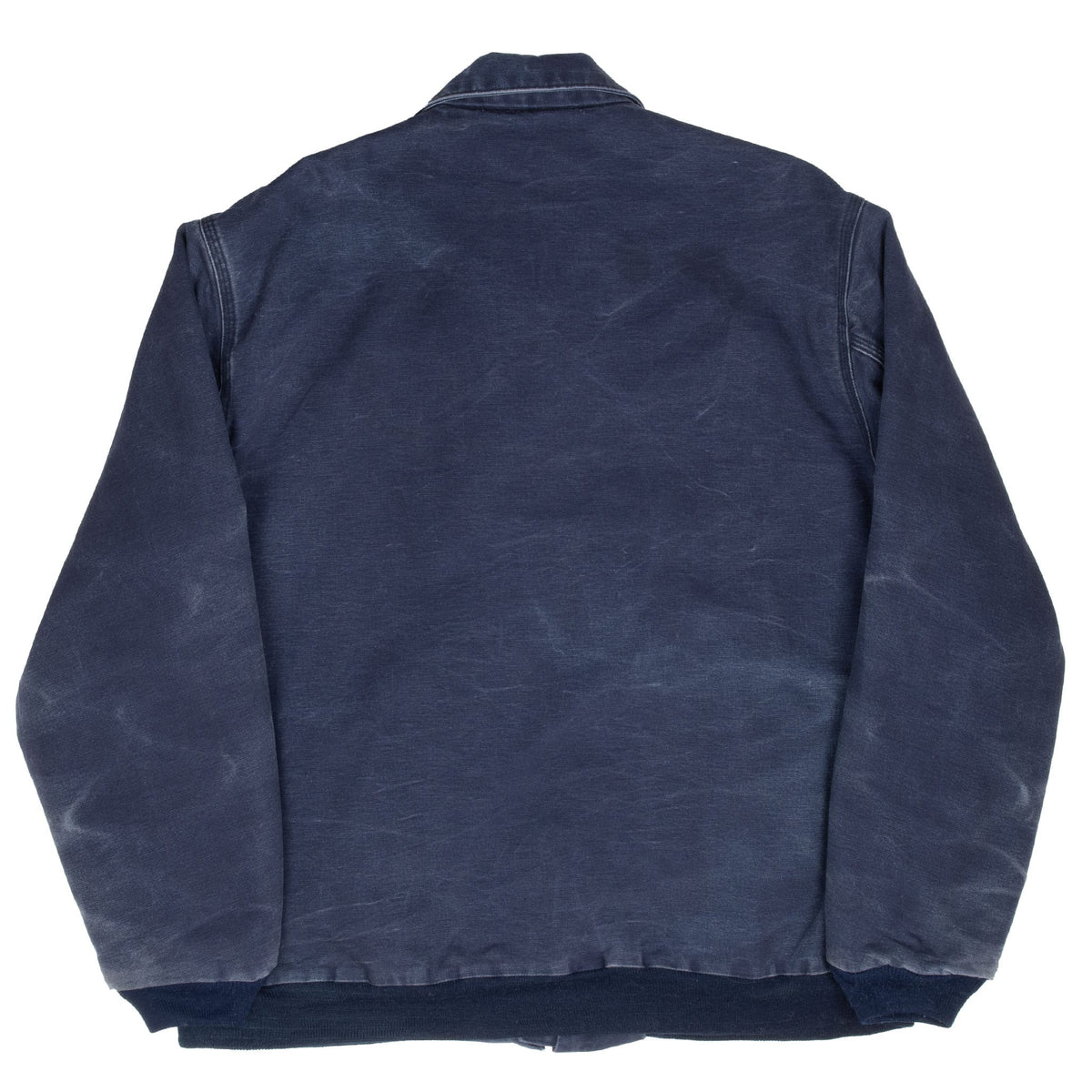 Vintage Carhartt Blue Fire Resistant Jacket Frj195Dny 2012 Size Xl Tall