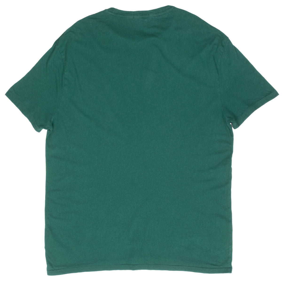 Plain back of green Ralph Lauren short-sleeve T-shirt