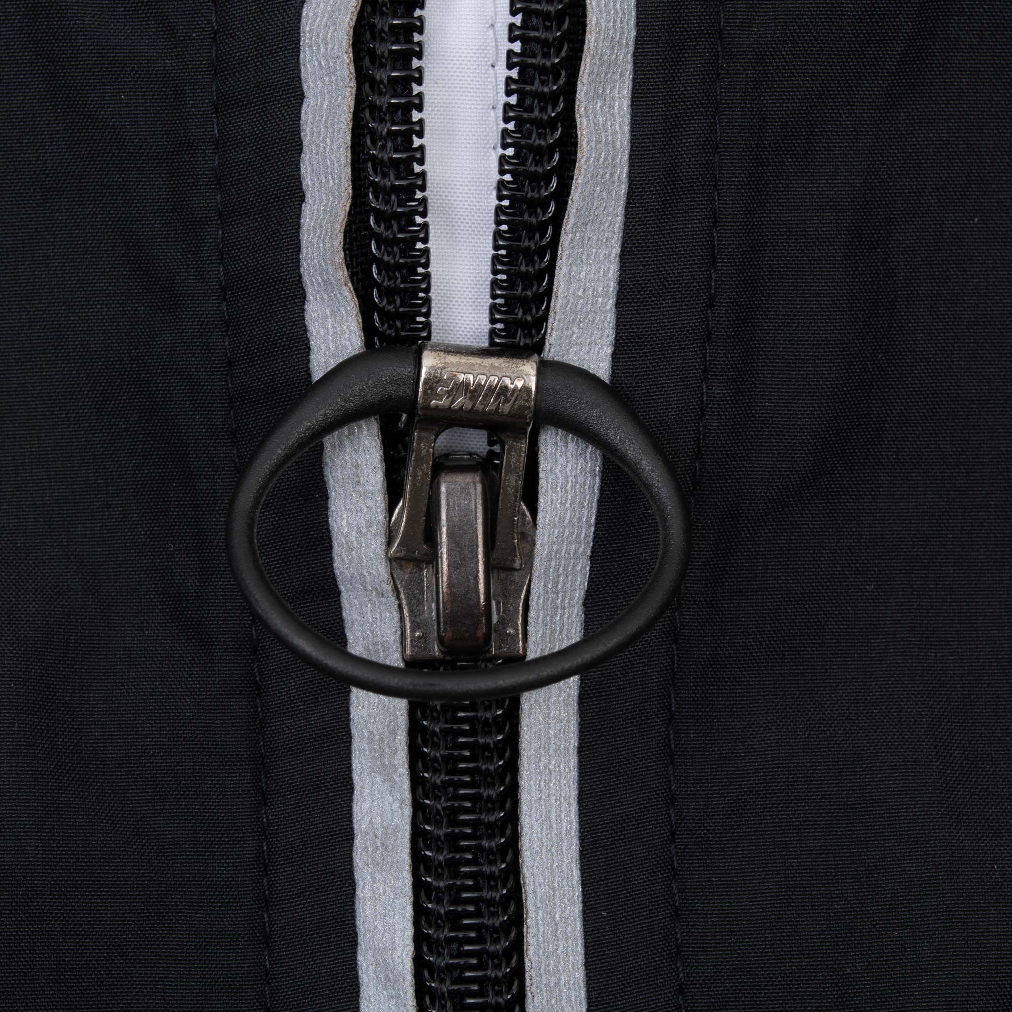 Vintage Nike Classic Swoosh Black And Yellow Windbreaker Jacket 1990S Size XL