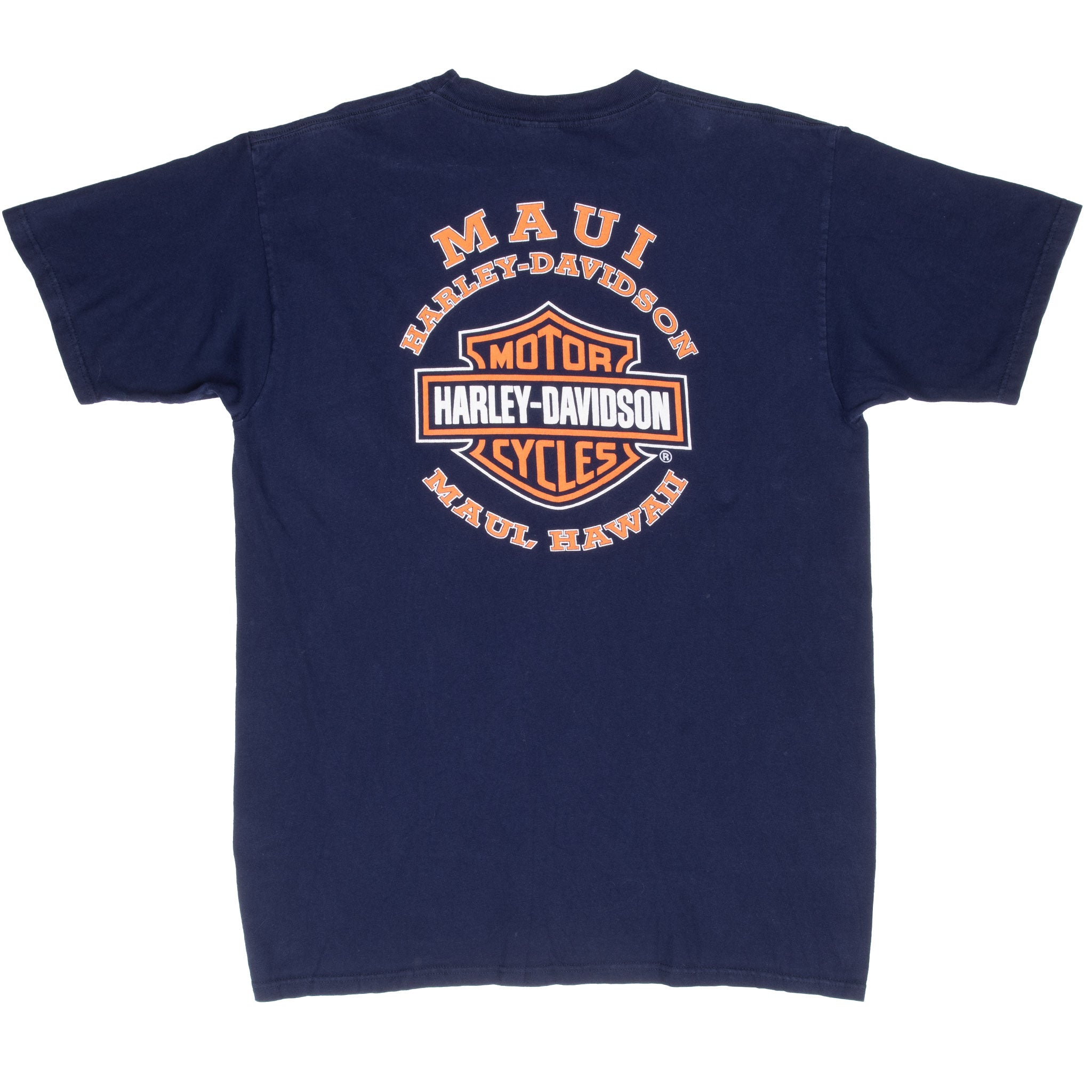 Vintage Harley Davidson Maui Hawaii 2003 100Th Anniversary Tee Shirt Size Large Made In Usa