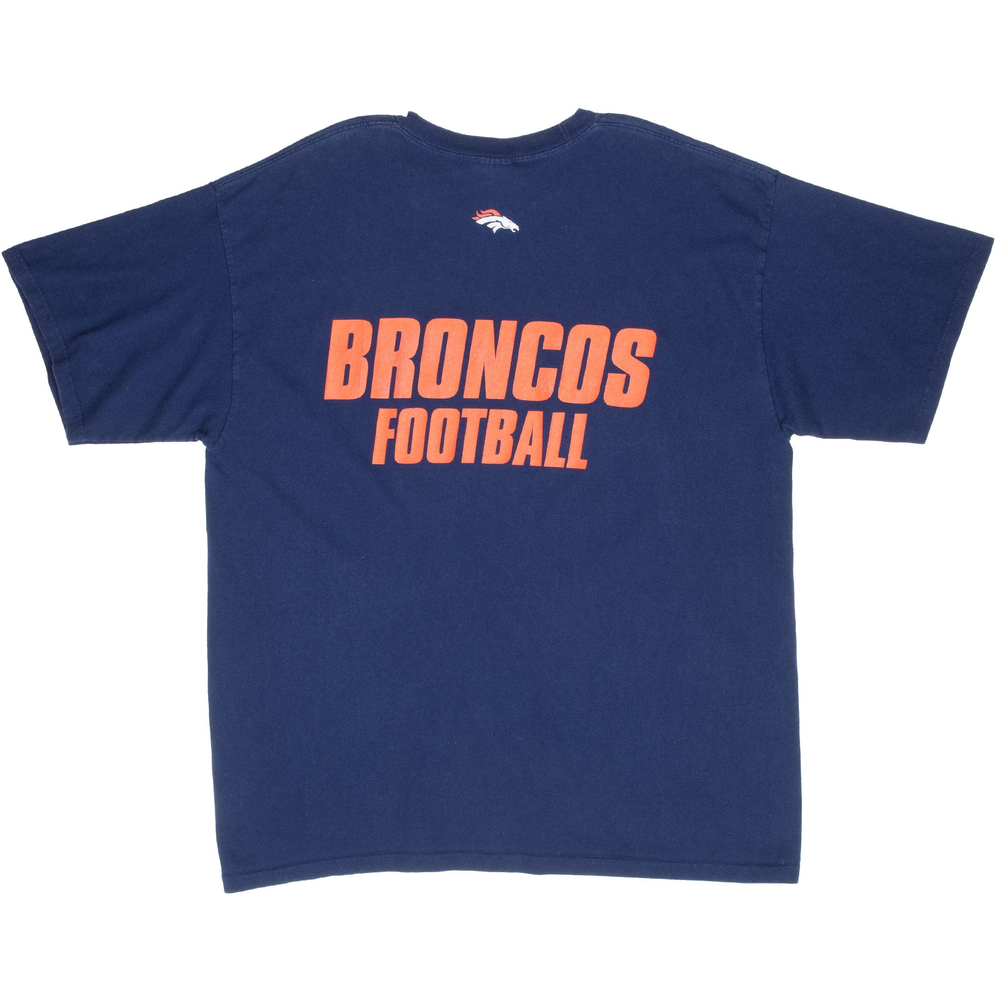Vintage Nike Nfl Denver Broncos Tee Shirt 1990S Size XL Made In Usa